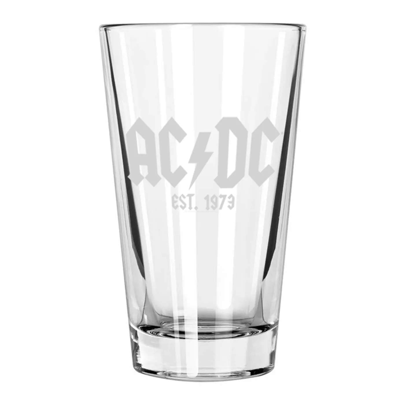AC/DC Est. 1973 Etched Pint Glass