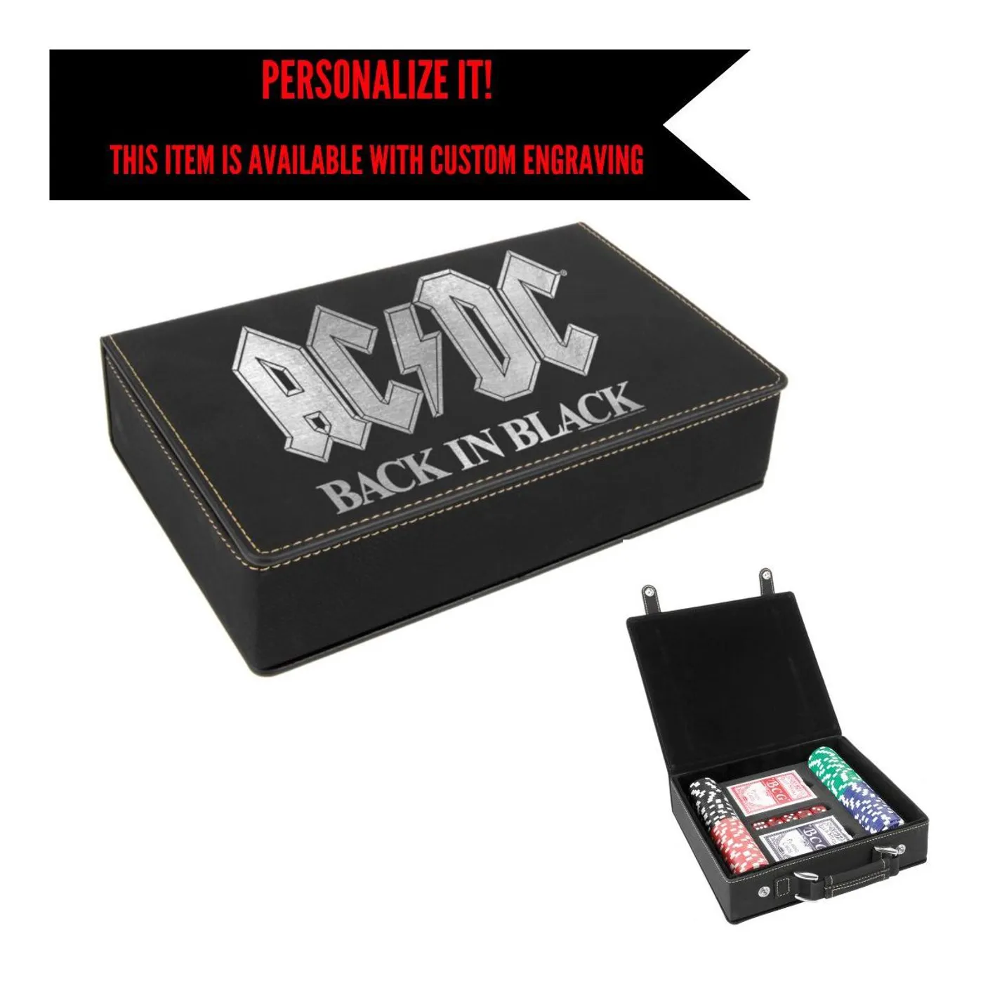 AC/DC Back In Black Gaming Set