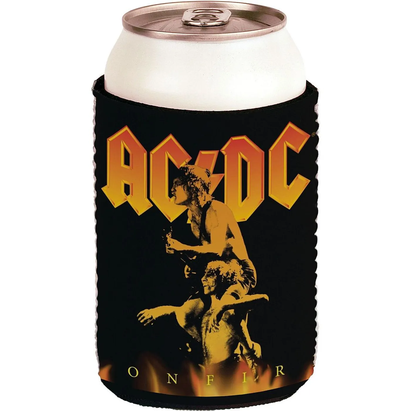 AC/DC Bonfire Can Cooler