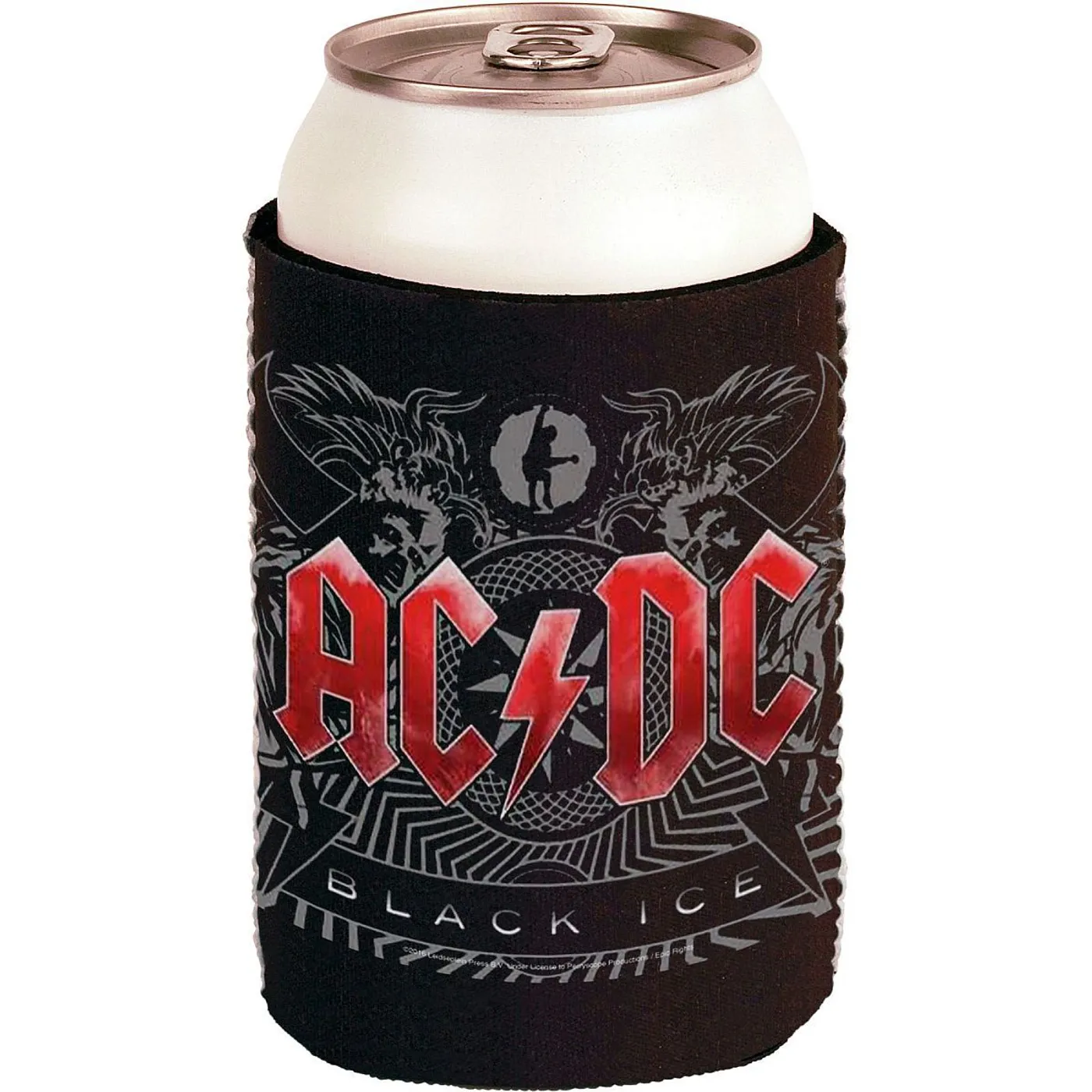 AC/DC Black Ice Can Cooler