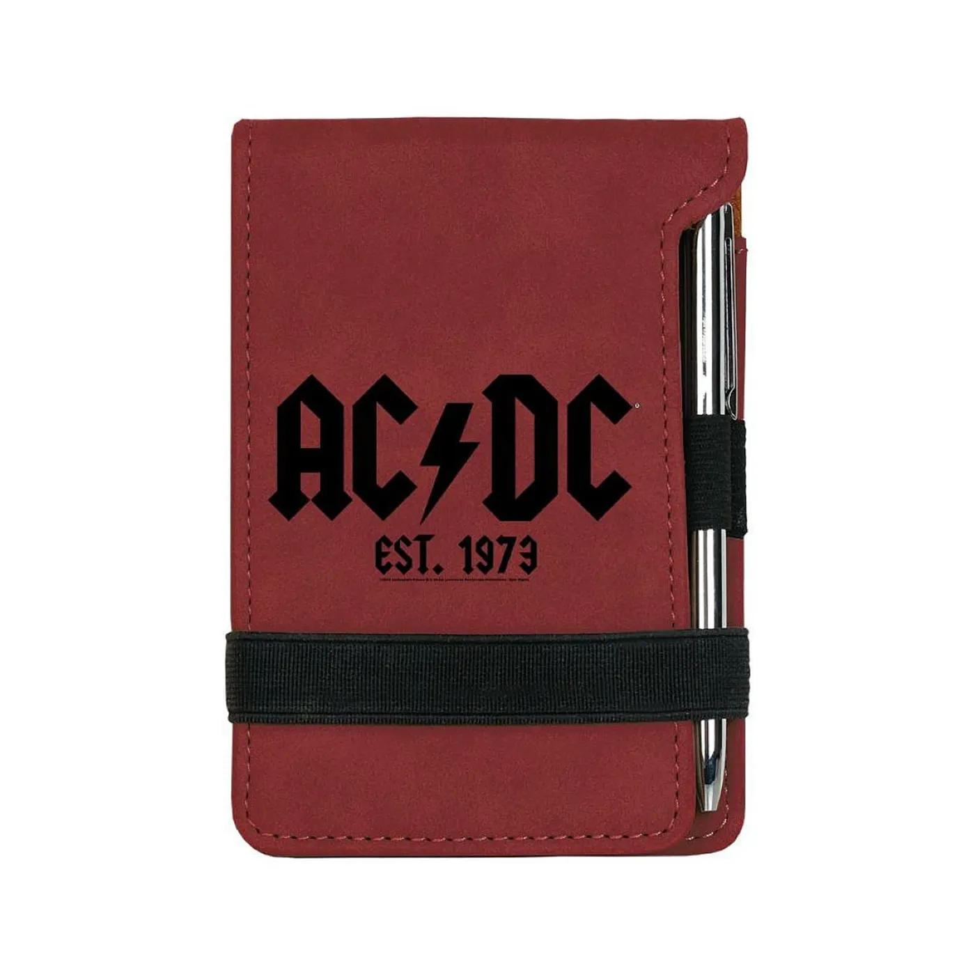 AC/DC Est. 1973 Mini Notepad w/Pen