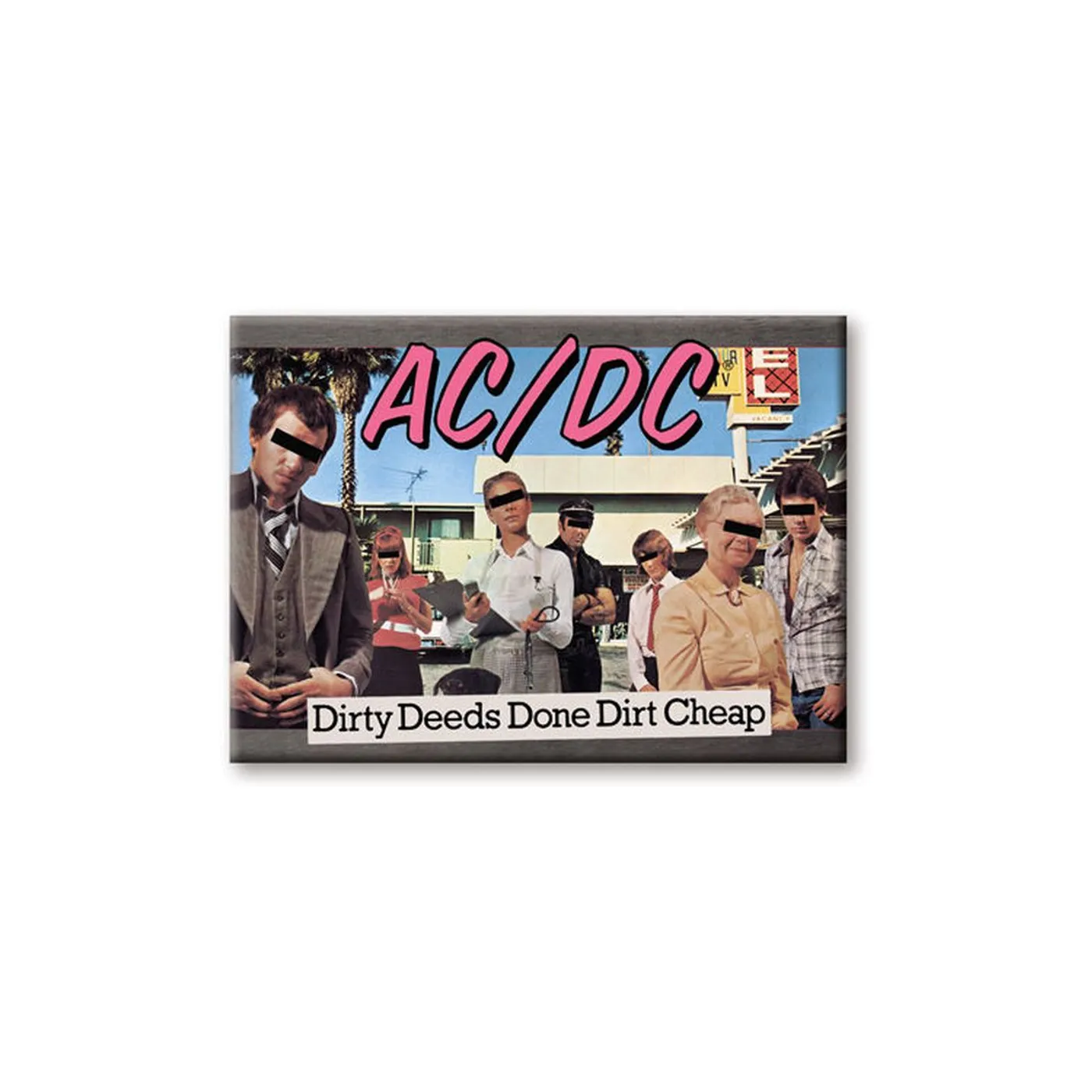 AC/DC - Dirty Deeds Flat Magnet (2.5" x 3.5")