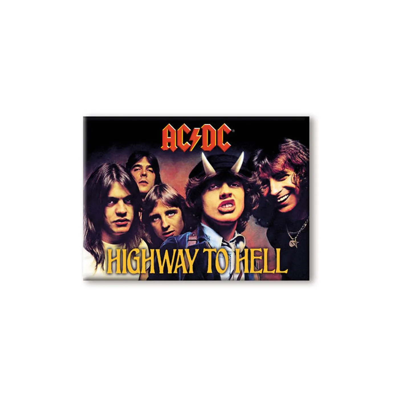 AC/DC - Highway to Hell Album Flat Magnet (2.5" x 3.5")