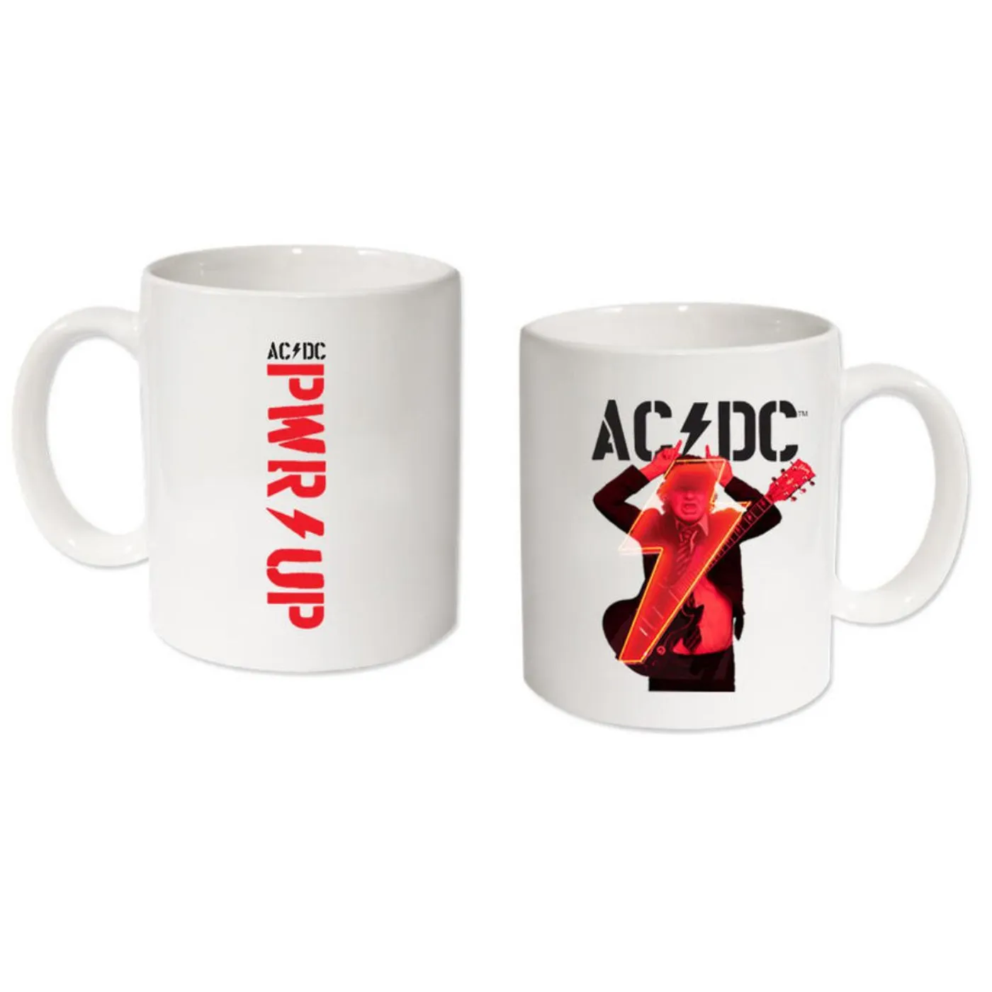 AC/DC POWER UP Ceramic Mug