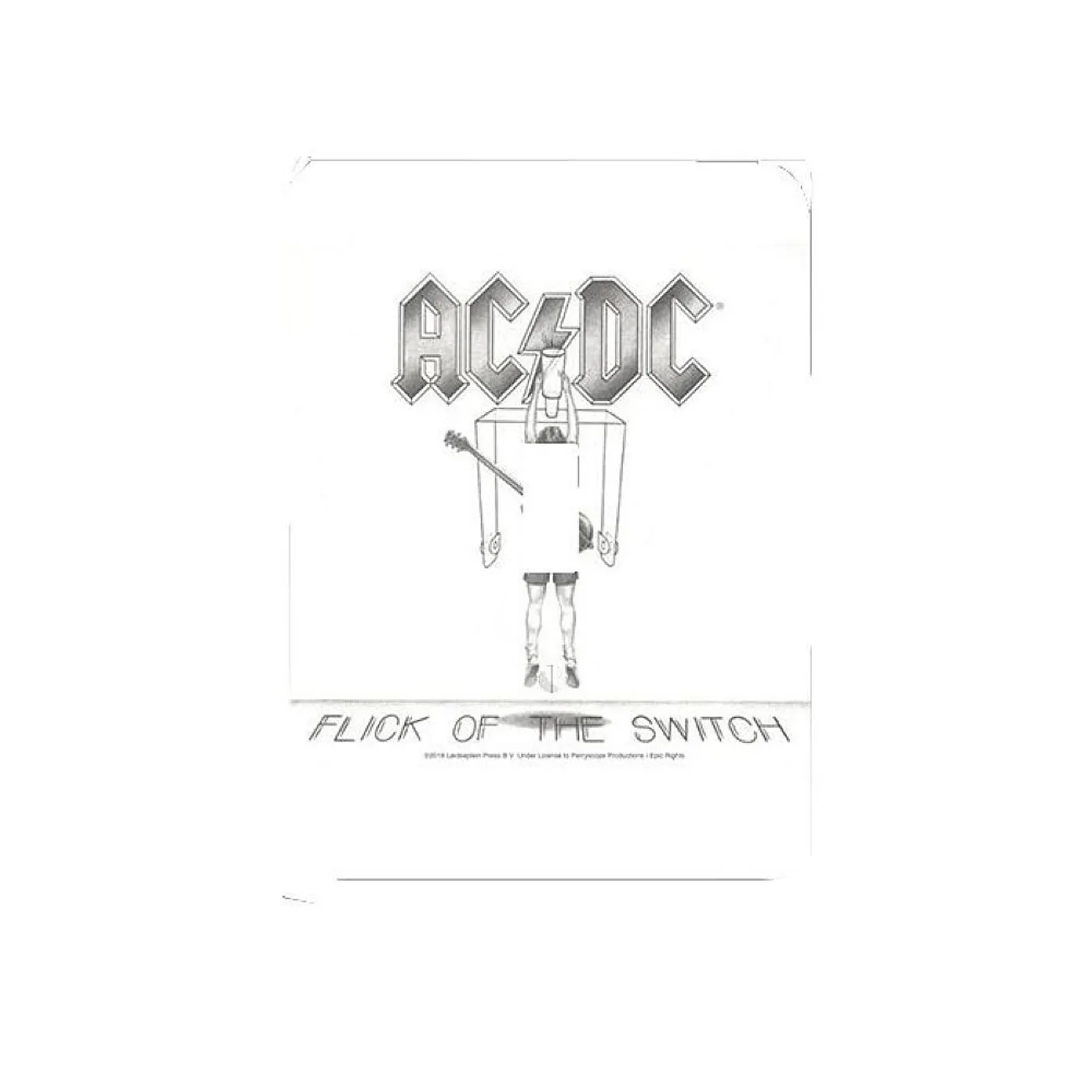 AC/DC Flick Of The Switch Light Switch Plate