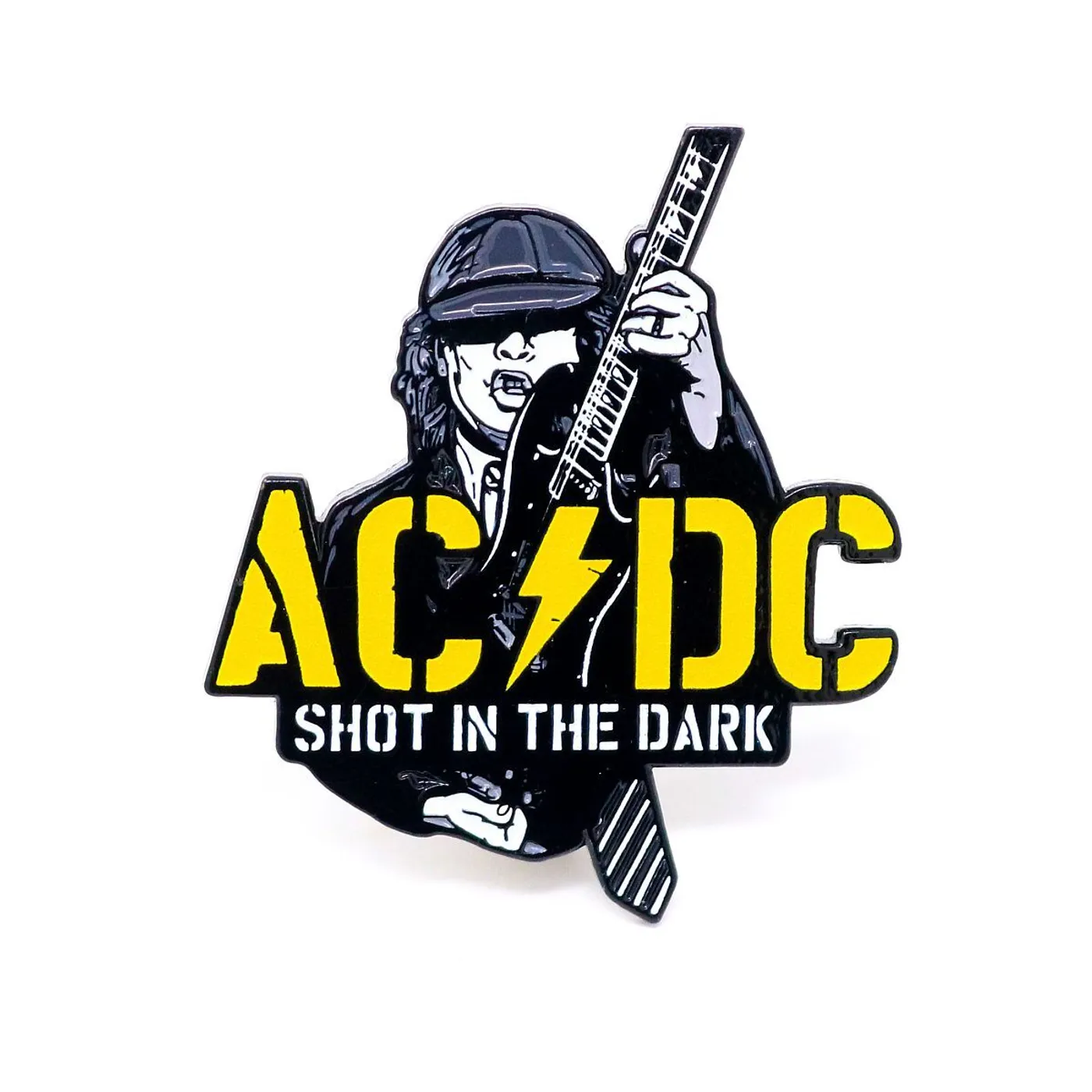 AC/DC Glow In The Dark Shot In The Dark Pin