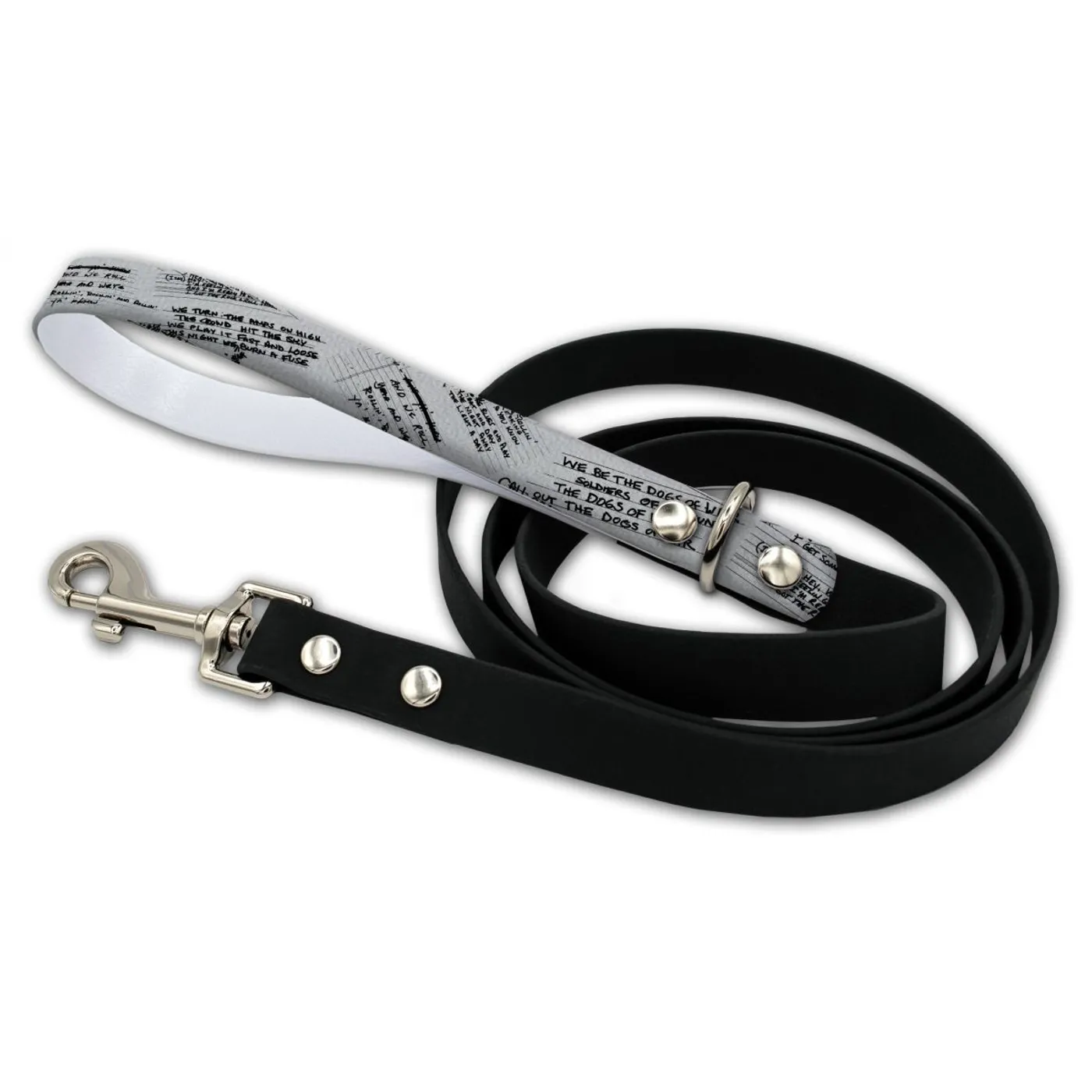 AC/DC Lyrics Waterproof Leash
