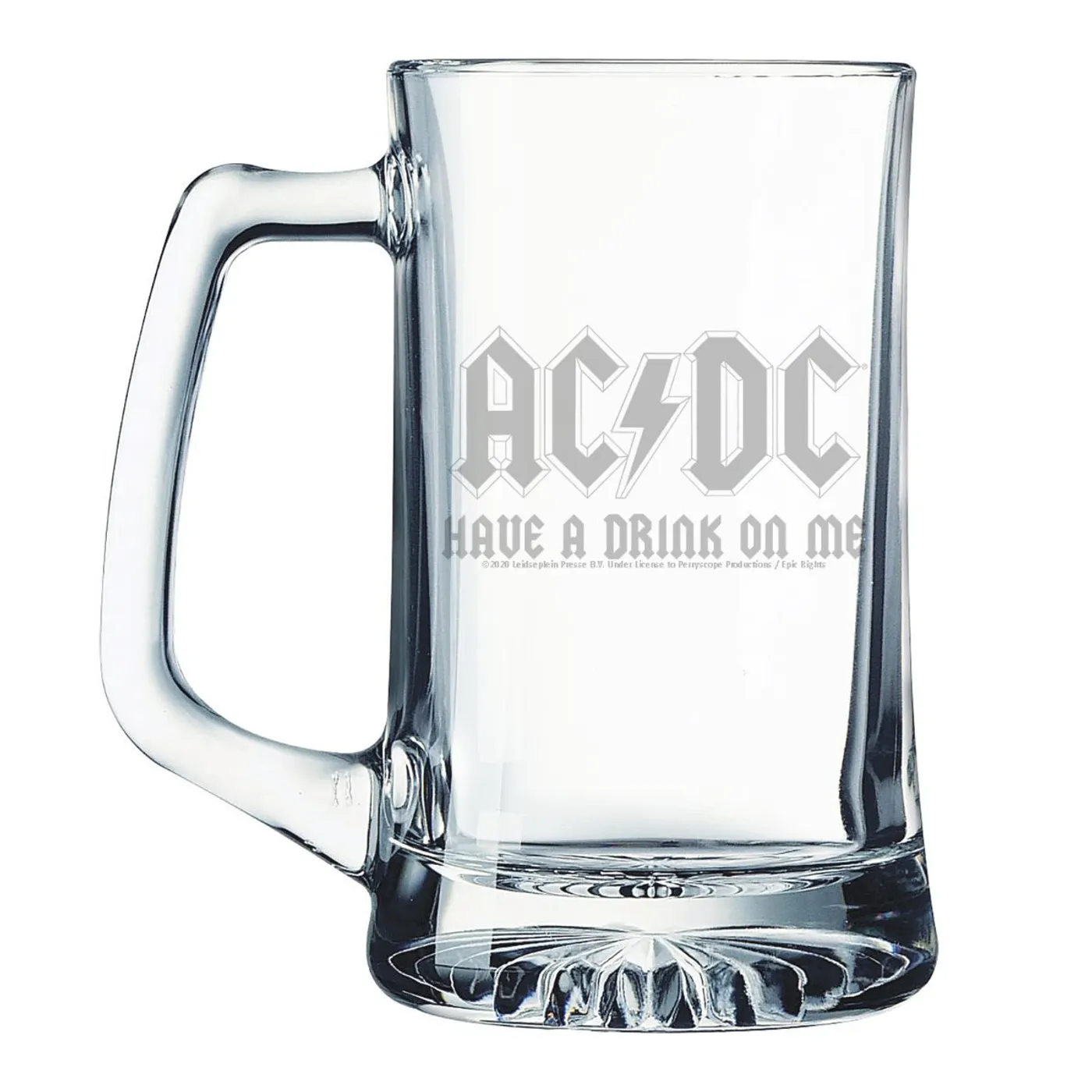 AC/DC Have A Drink On Me Laser Etched Beer Stein
