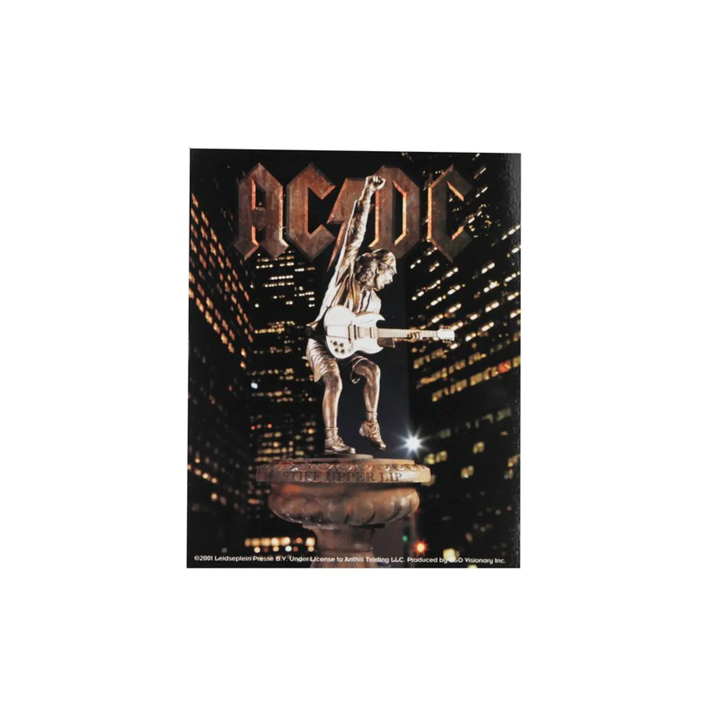 AC/DC Gold Medal In Rock Sticker