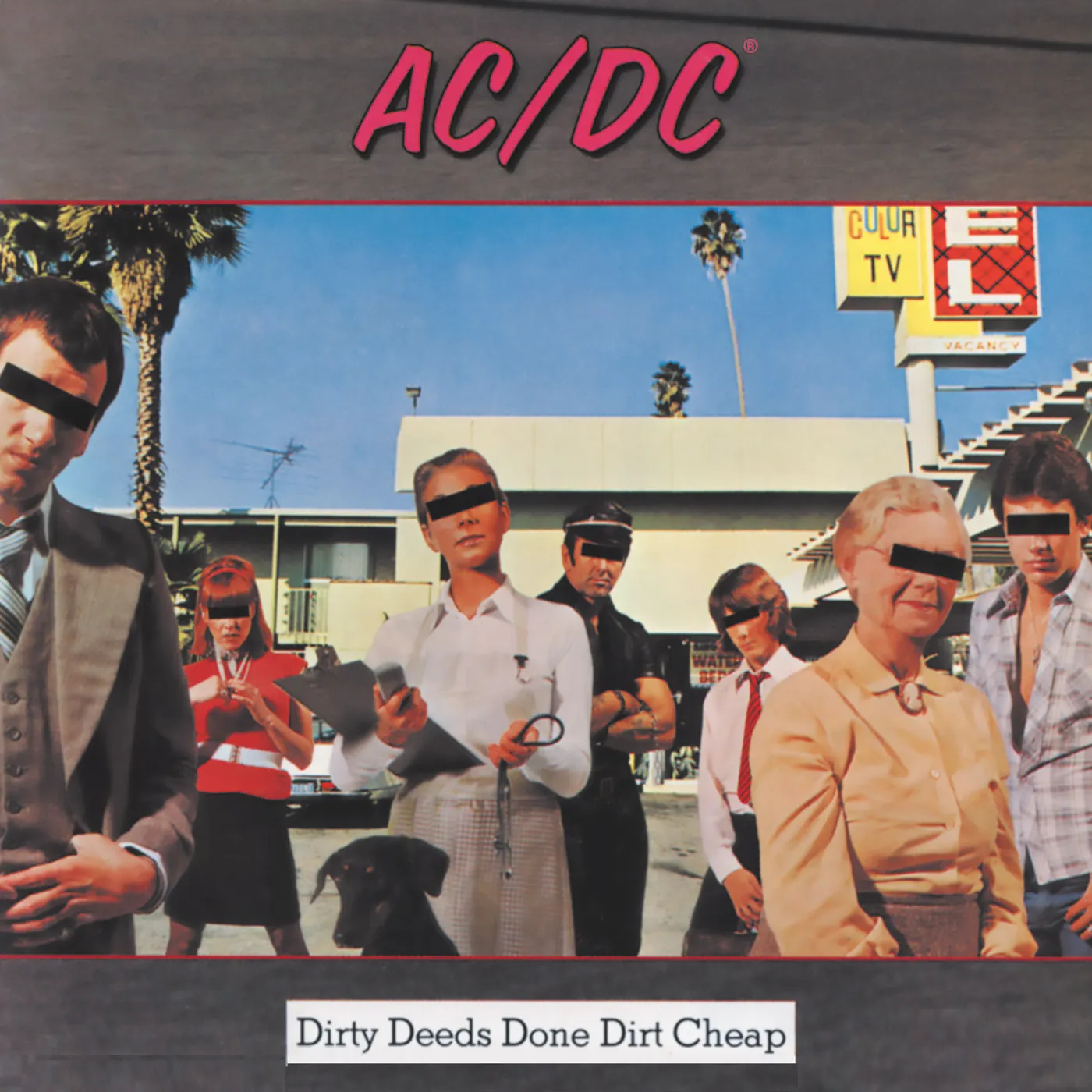 AC/DC Dirty Deeds 4"x4" Sticker
