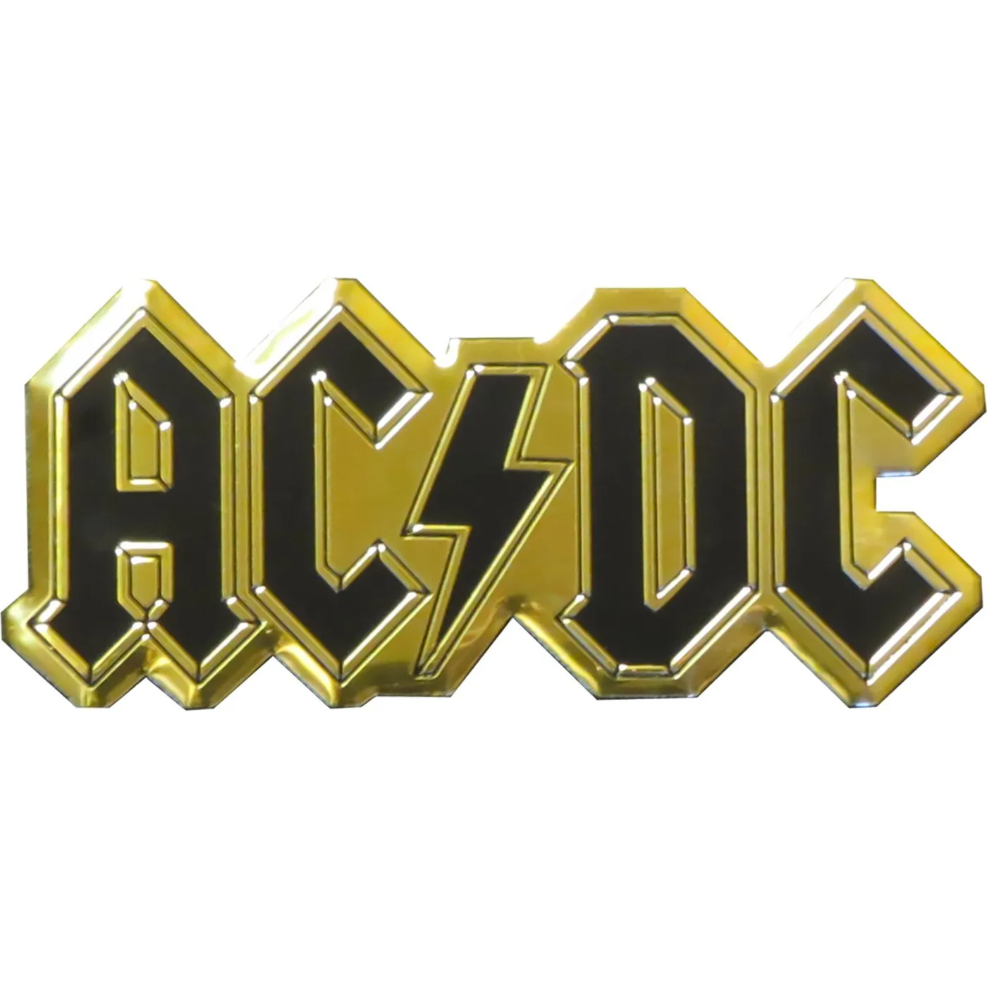 AC/DC Logo 2.375" Metal Sticker