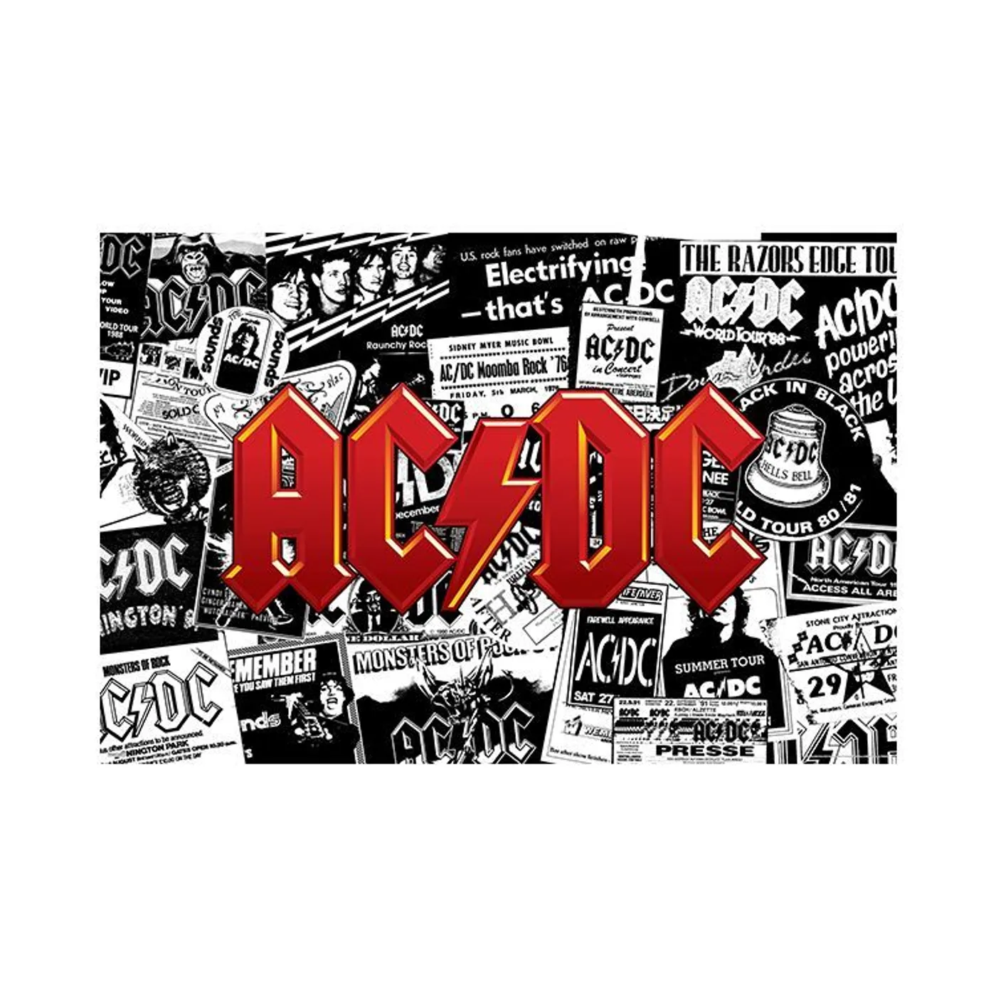 AC/DC - Collage 24x36 Poster