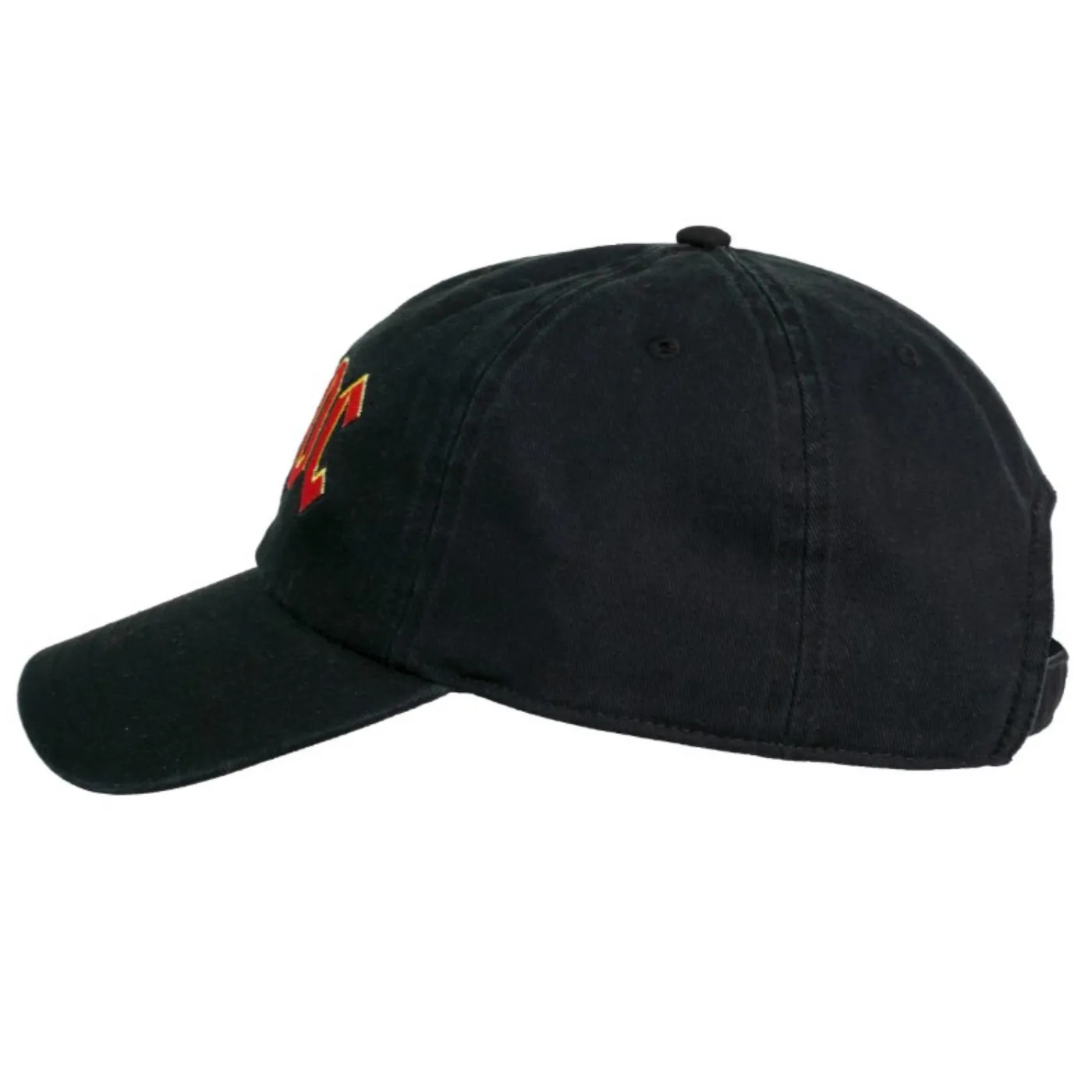 AC/DC 3D Logo - Adult Dad Cap - Black