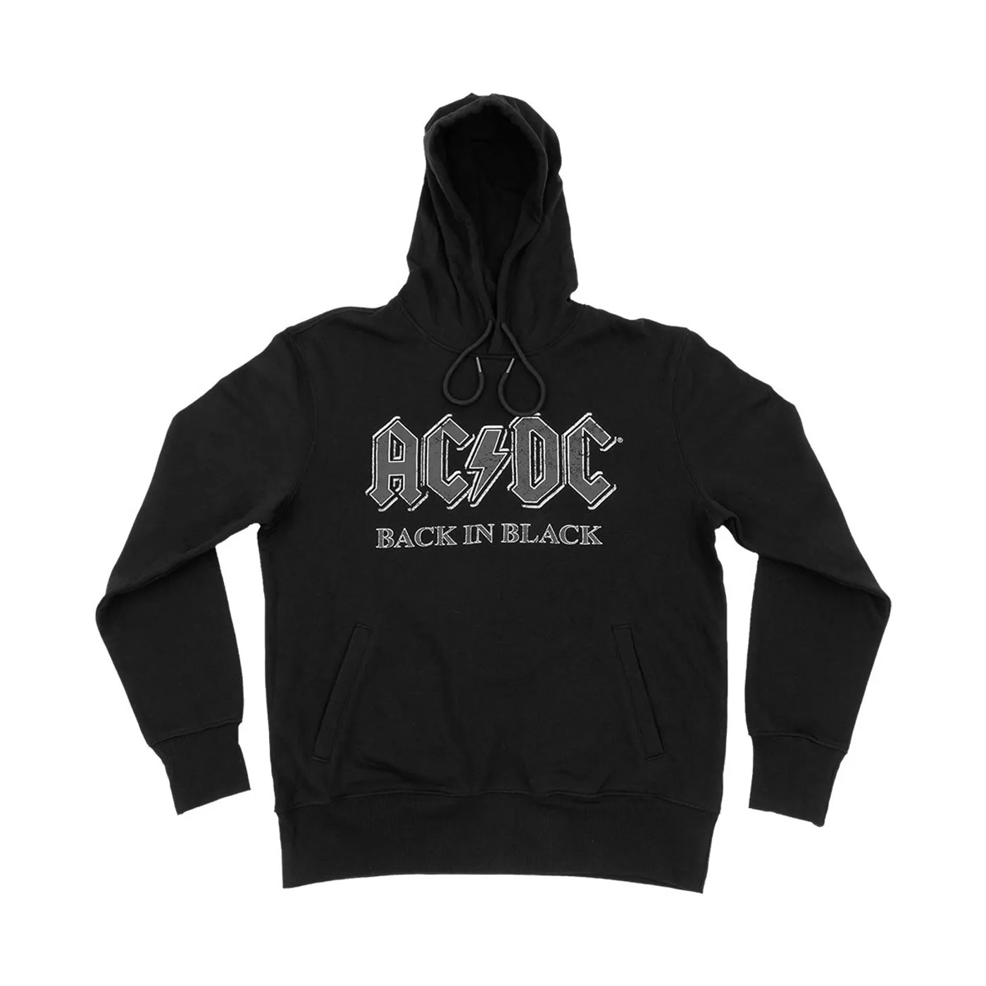 AC/DC Back in Black Classic Logo Hoodie