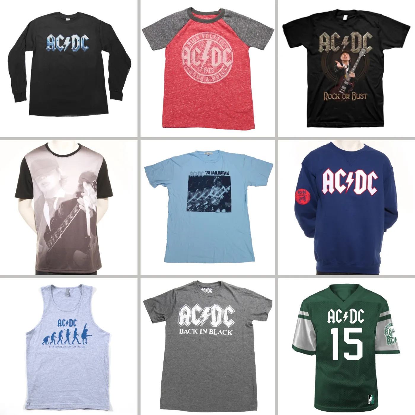 AC/DC Men's Rockware Grab Bag