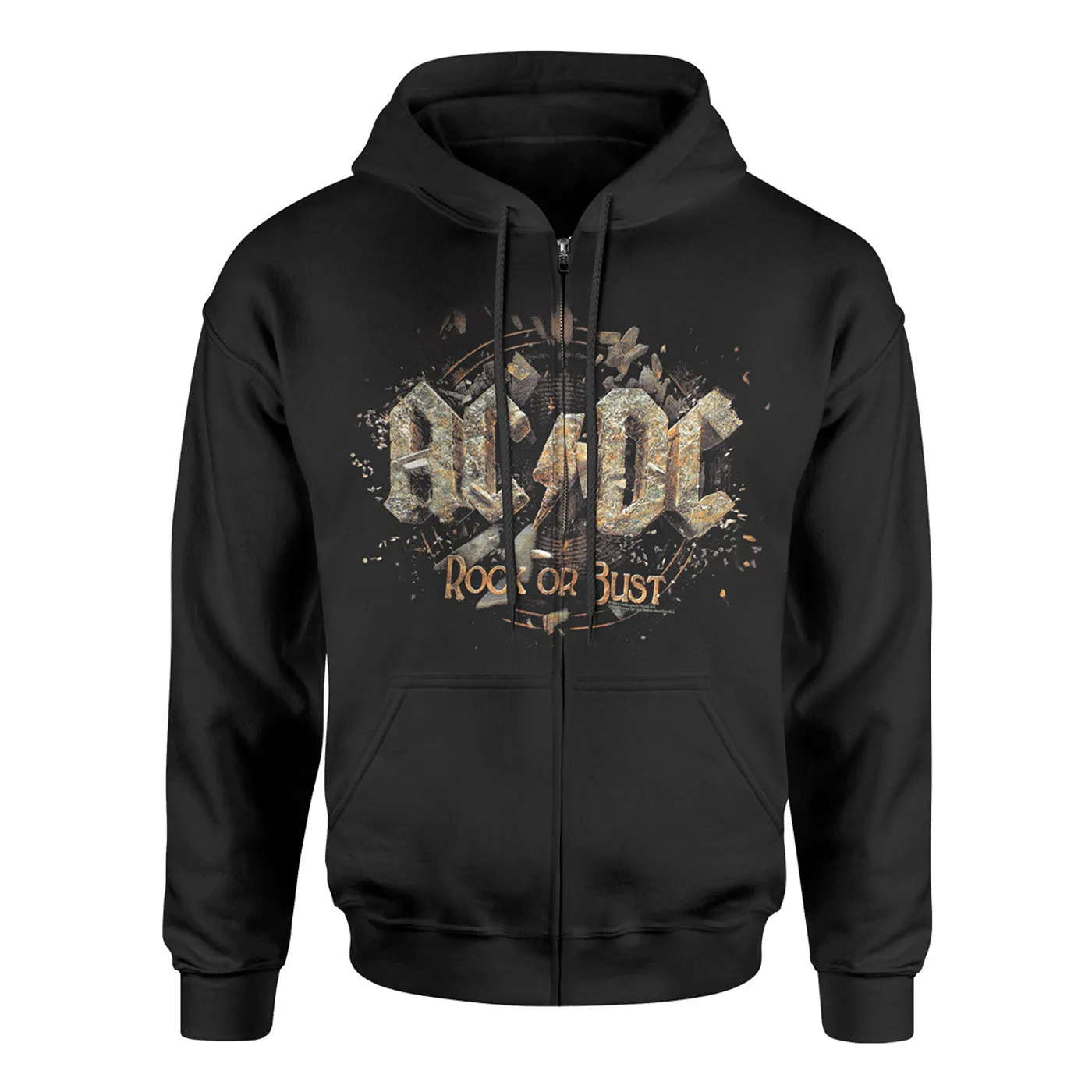 AC/DC Rock or Bust Black Hoodie