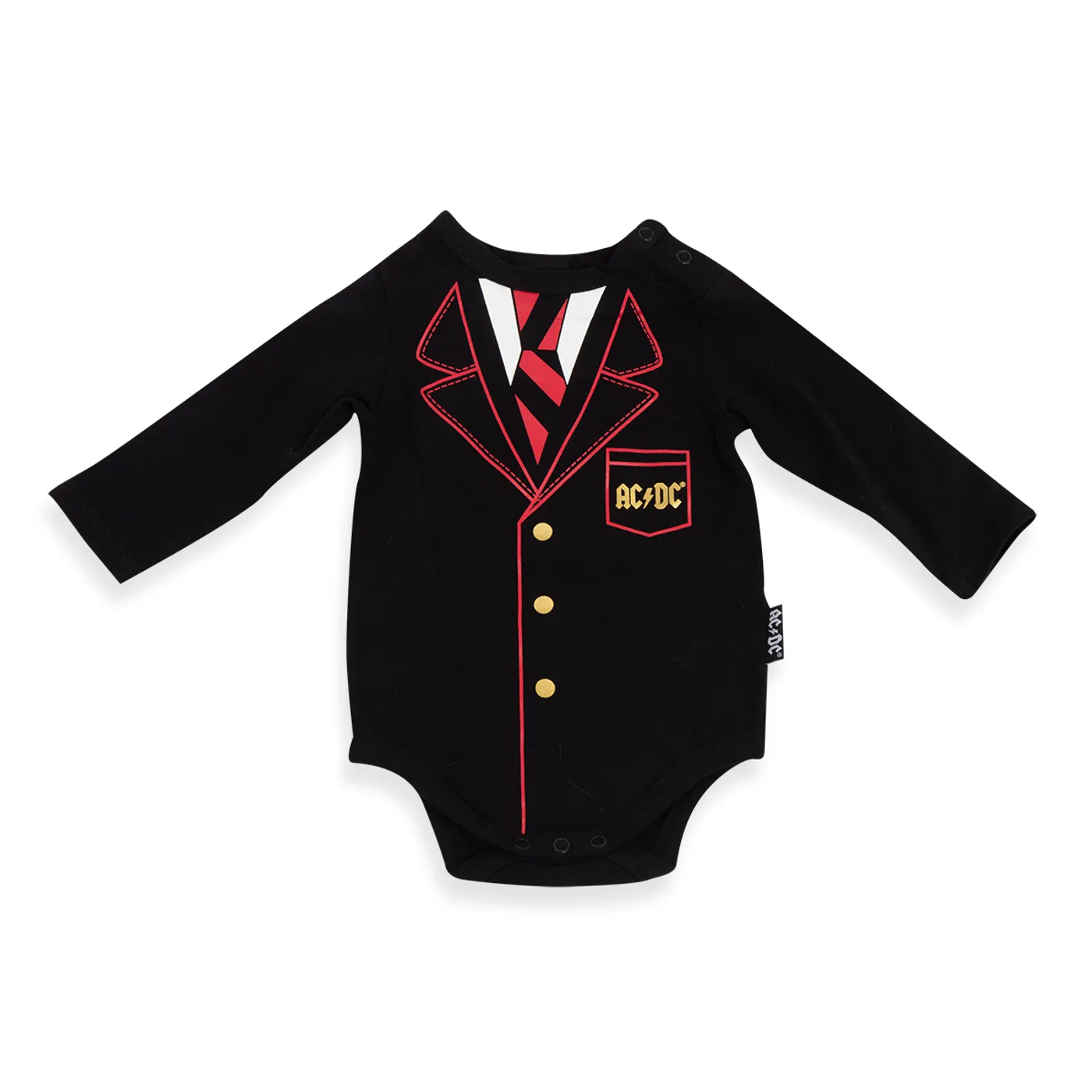 AC/DC Schoolboy Baby Onesie