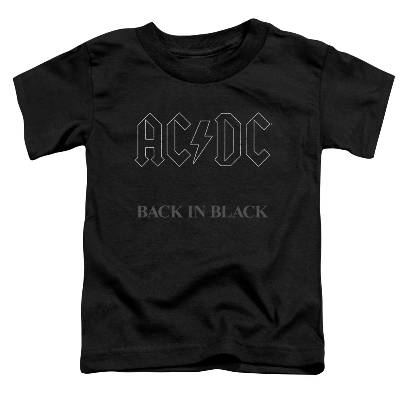 AC/DC Back In Black Toddler Tee