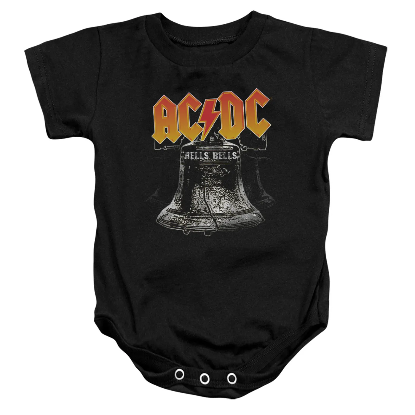 AC/DC Hells Bells Infant Snapsuit