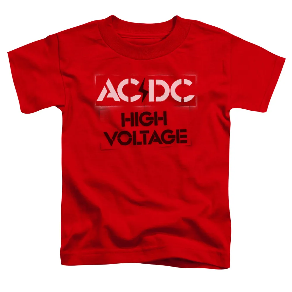 High Voltage Stencil Toddler Tee