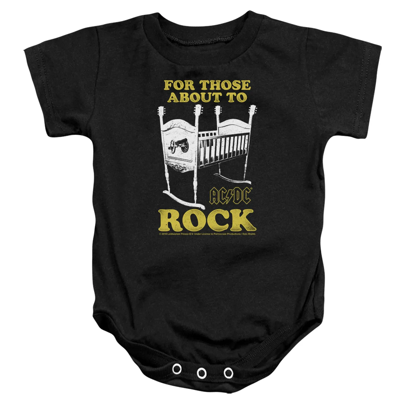 AC/DC Cradle Rock Infant Snapsuit