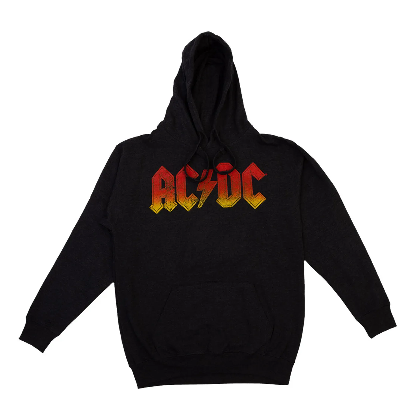 AC/DC Logo Charcoal Hoodie