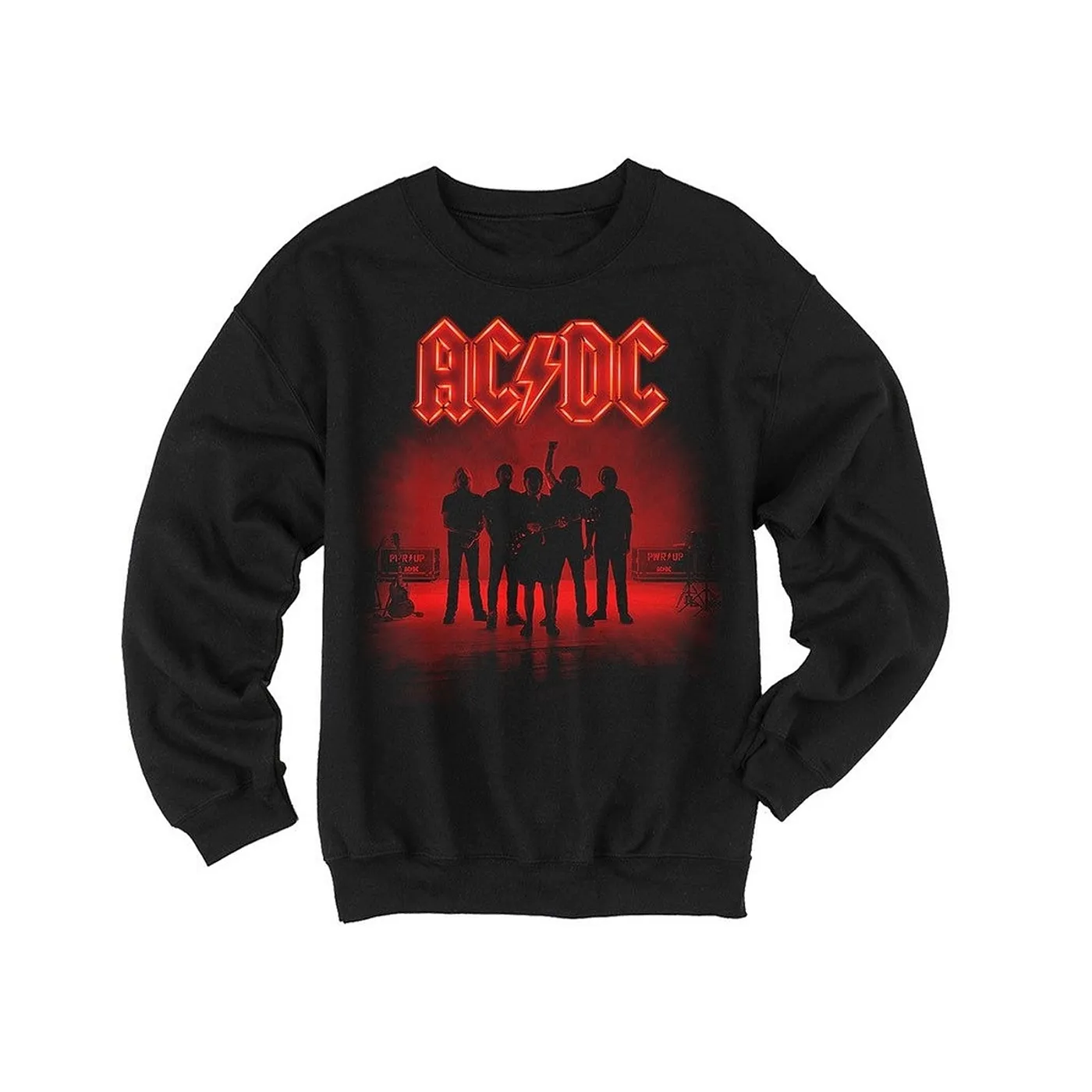 AC/DC POWER UP Band Silhouette Crewneck Sweatshirt