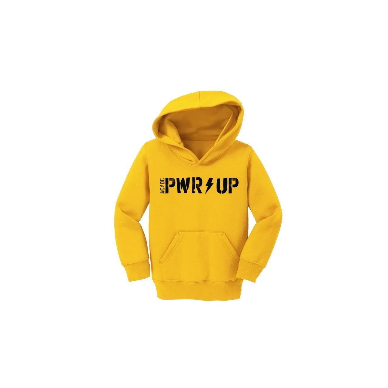 PWR/UP Youth Yellow Pullover Hoodie
