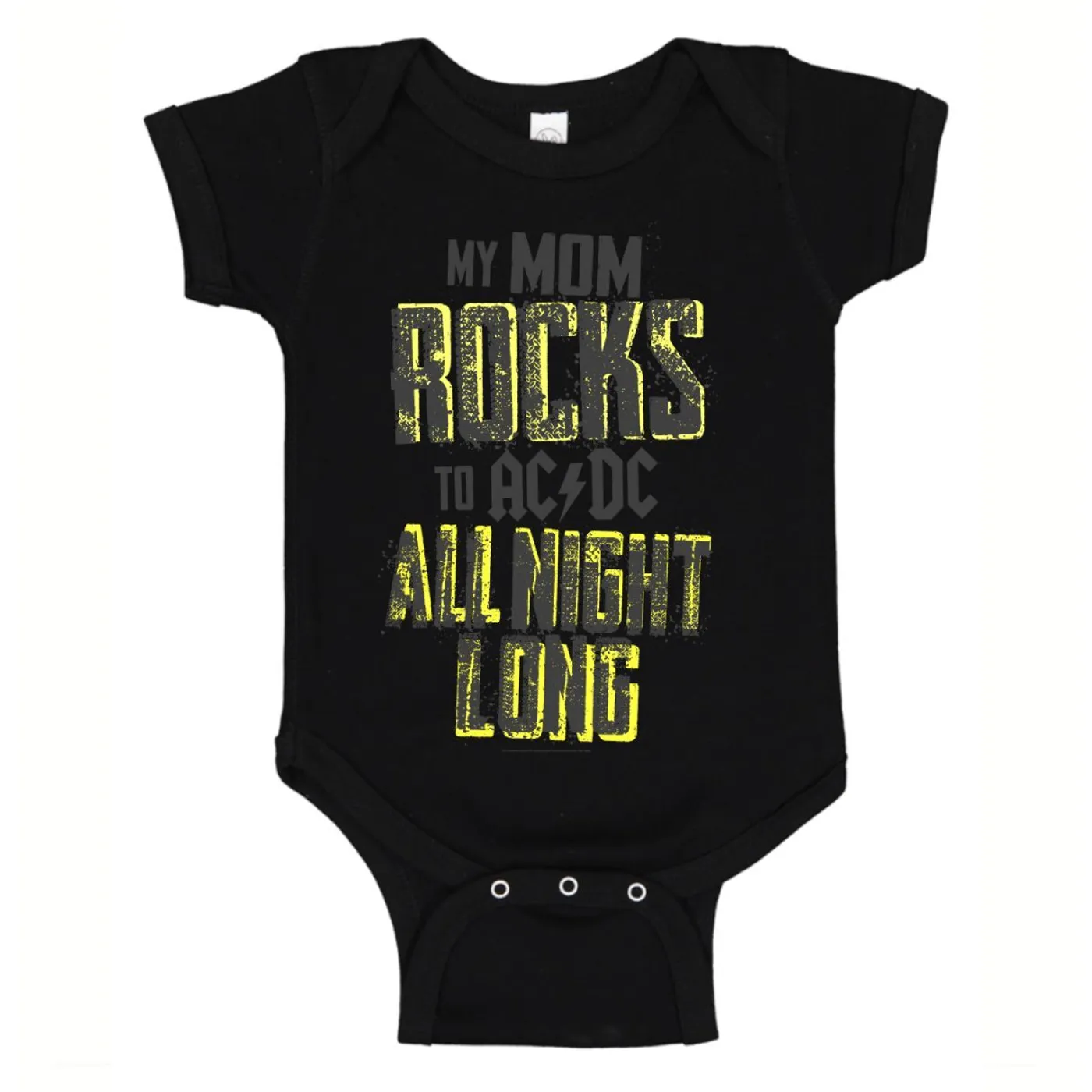 AC/DC Mom Rocks All Night Long Onesie