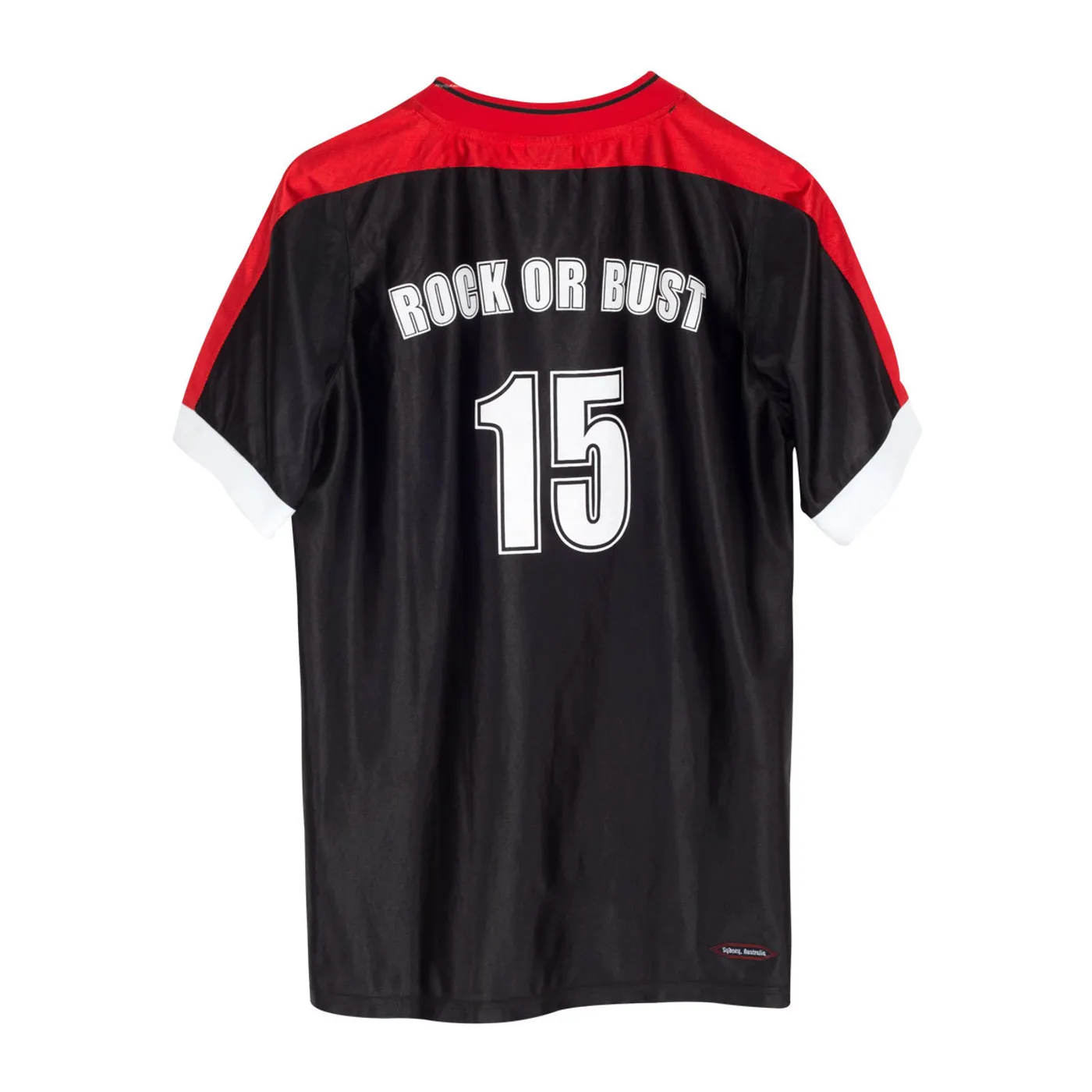 AC/DC Rock or Bust Bolt Soccer Jersey