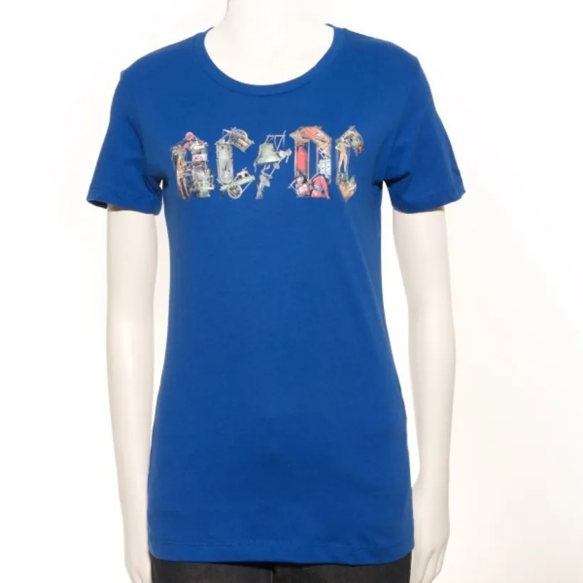 Blue Ladies Icon T-Shirt