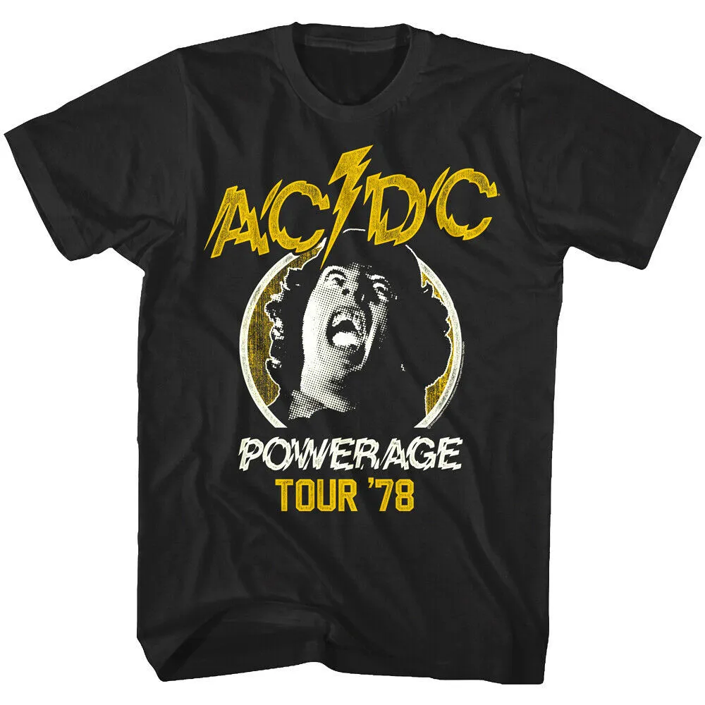 Powerage Tour Black Tee