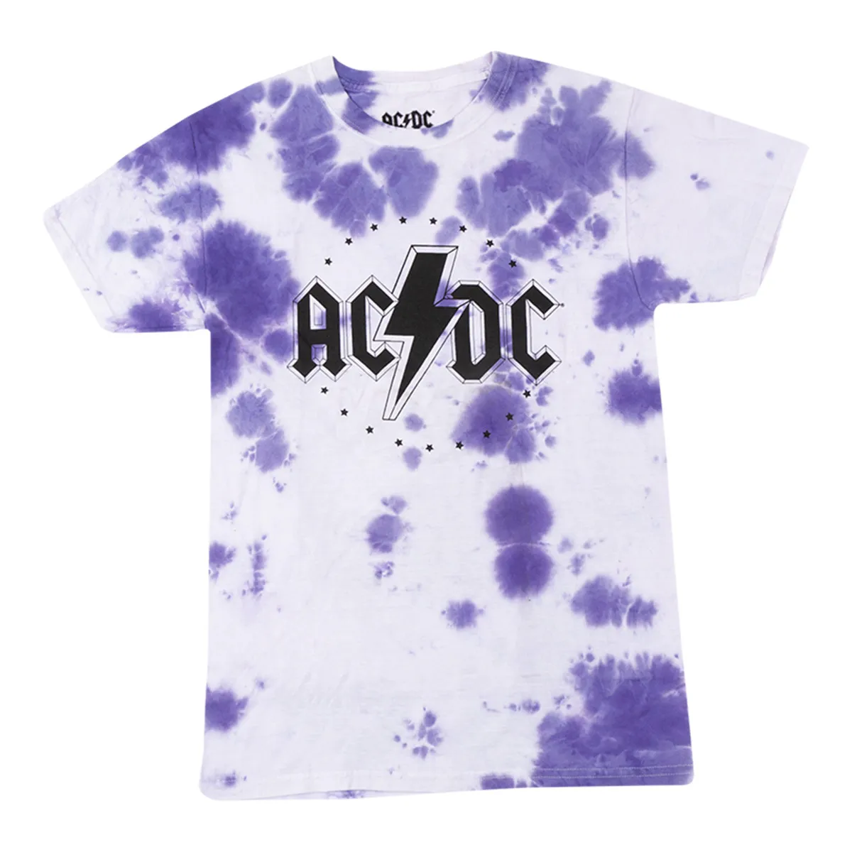 Stars Purple Tie-Dye Tee
