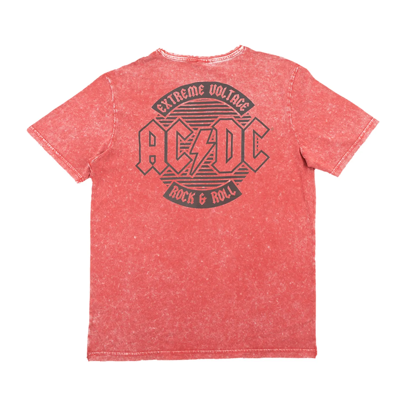 AC/DC Extreme Voltage Red Washed T-shirt