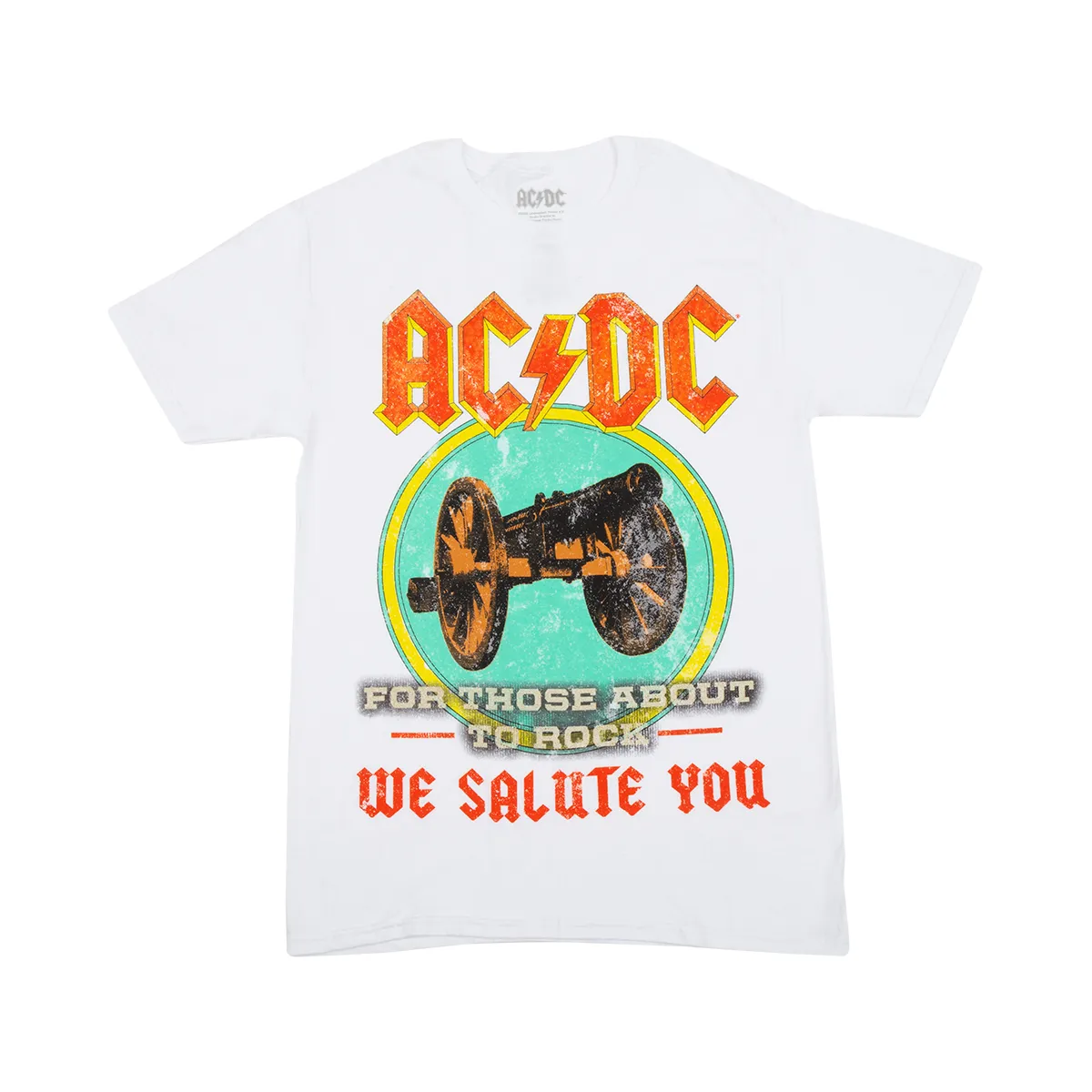 For Those About To Rock Faded T-shirt