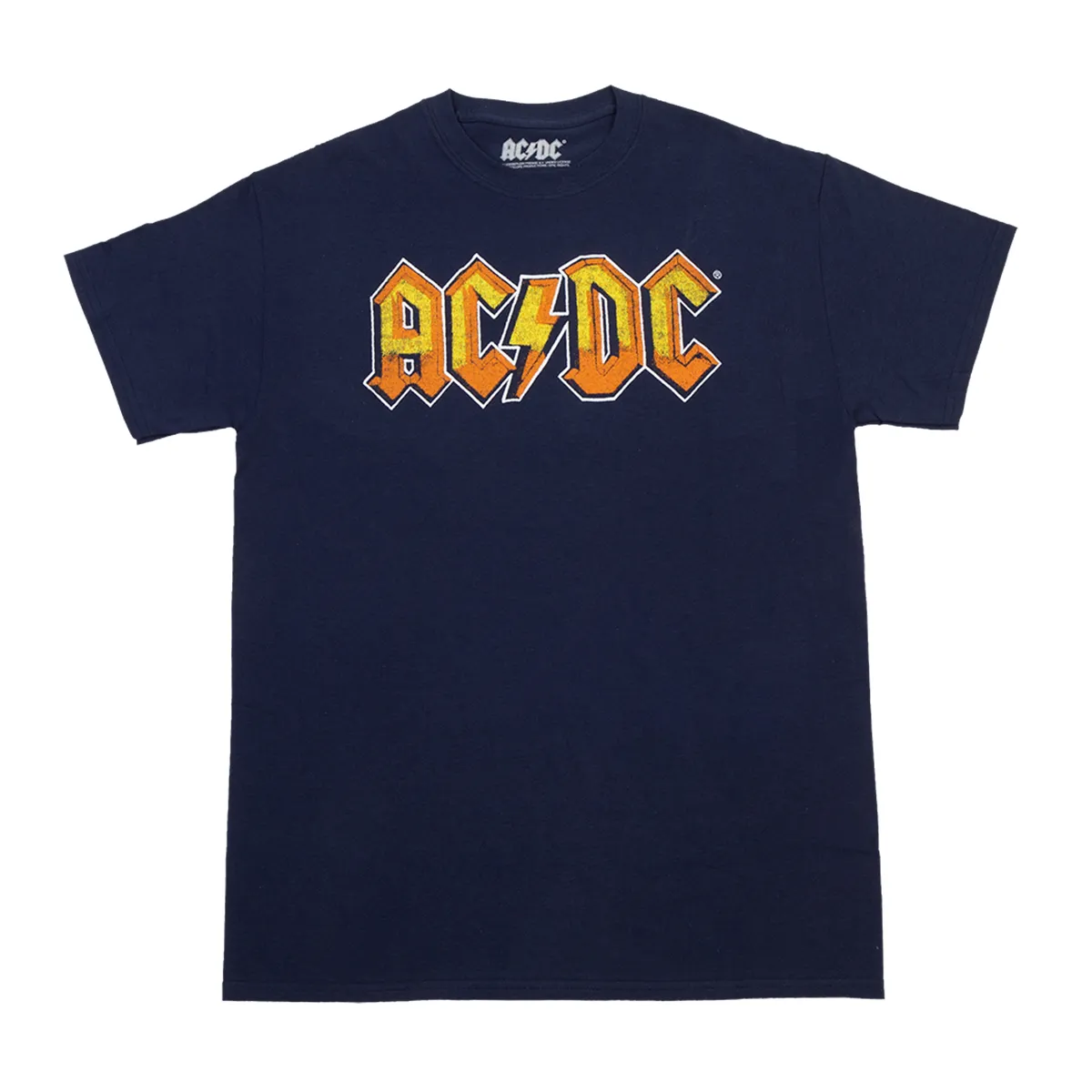 Logo on Navy T-shirt