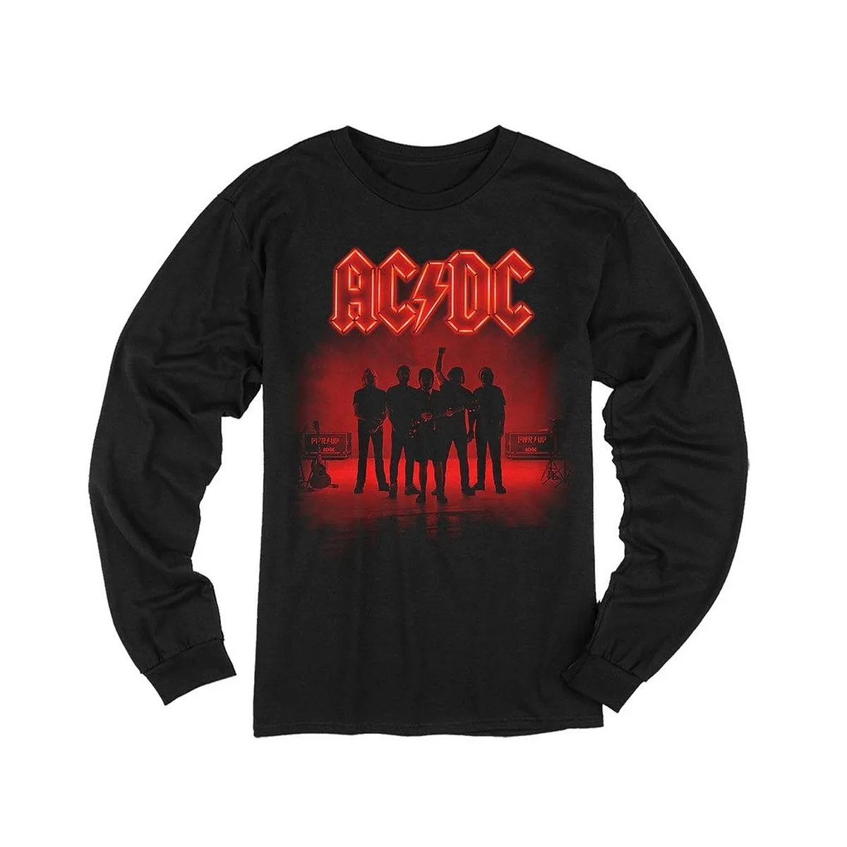 POWER UP Band Silhouette Longsleeve T-shirt