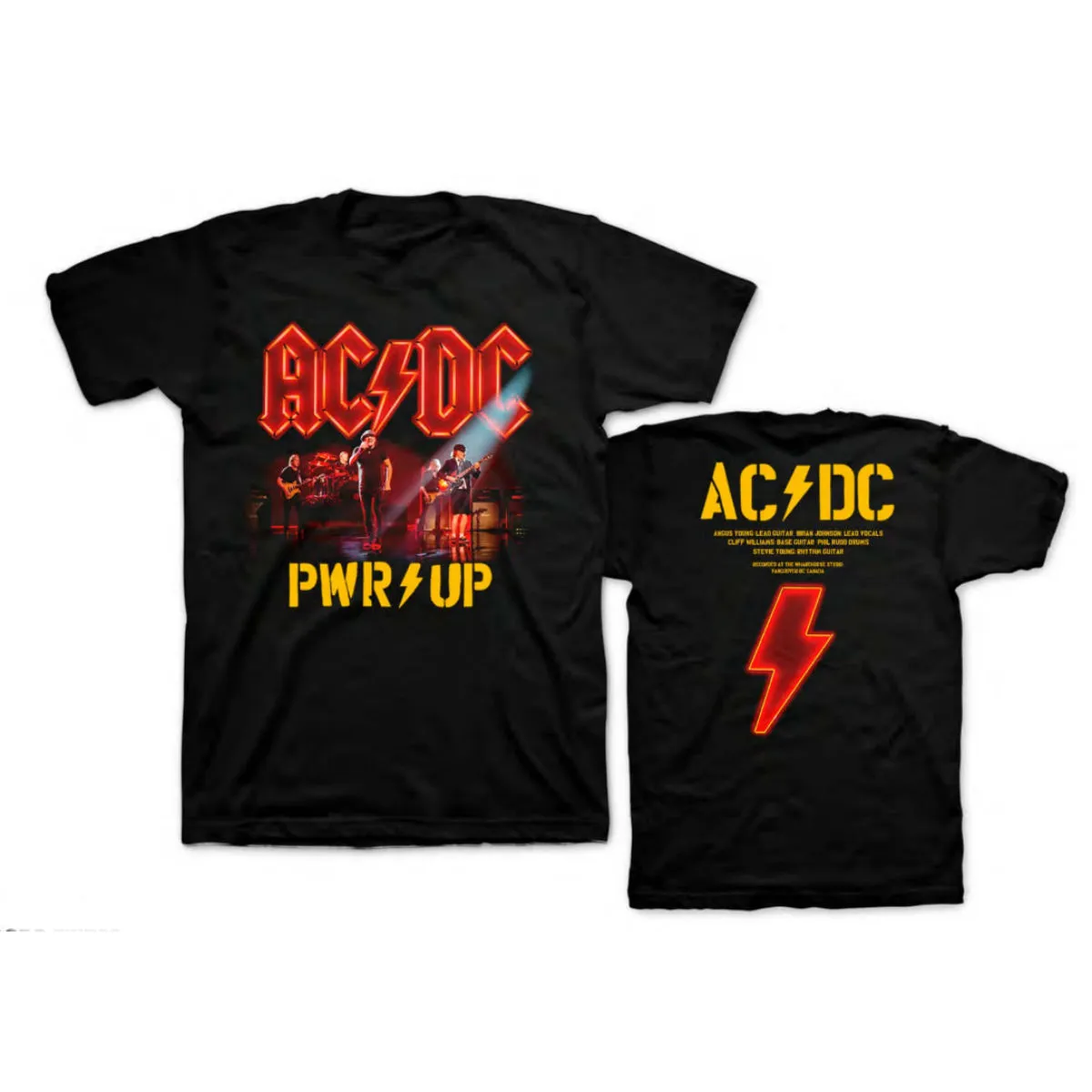 Neon Live Black T-Shirt