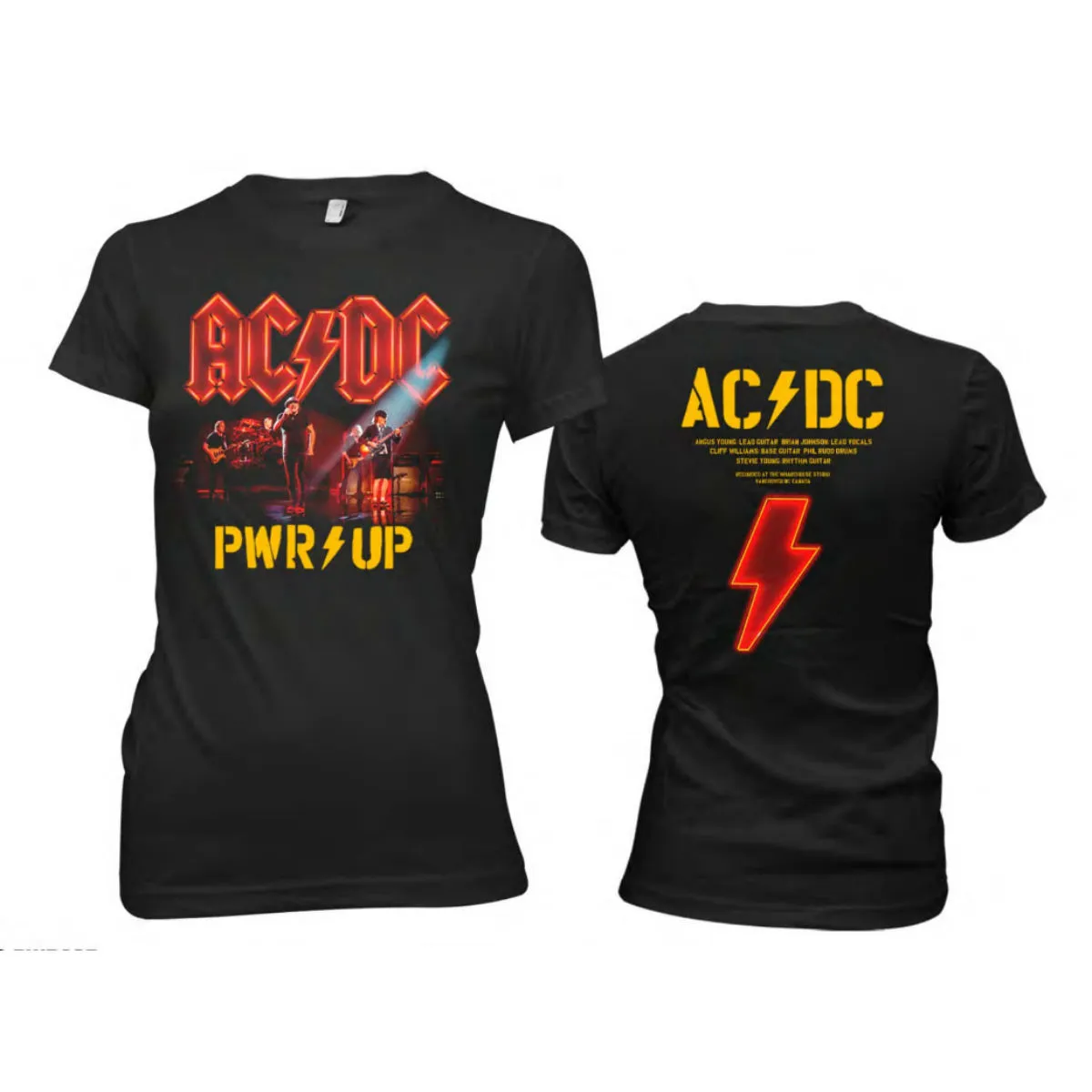 Neon Live Ladies Black T-Shirt