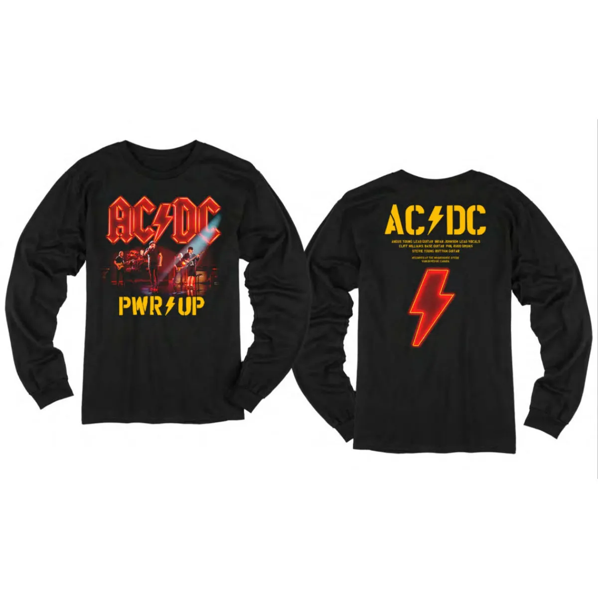 Neon Live Black Long Sleeve T-Shirt