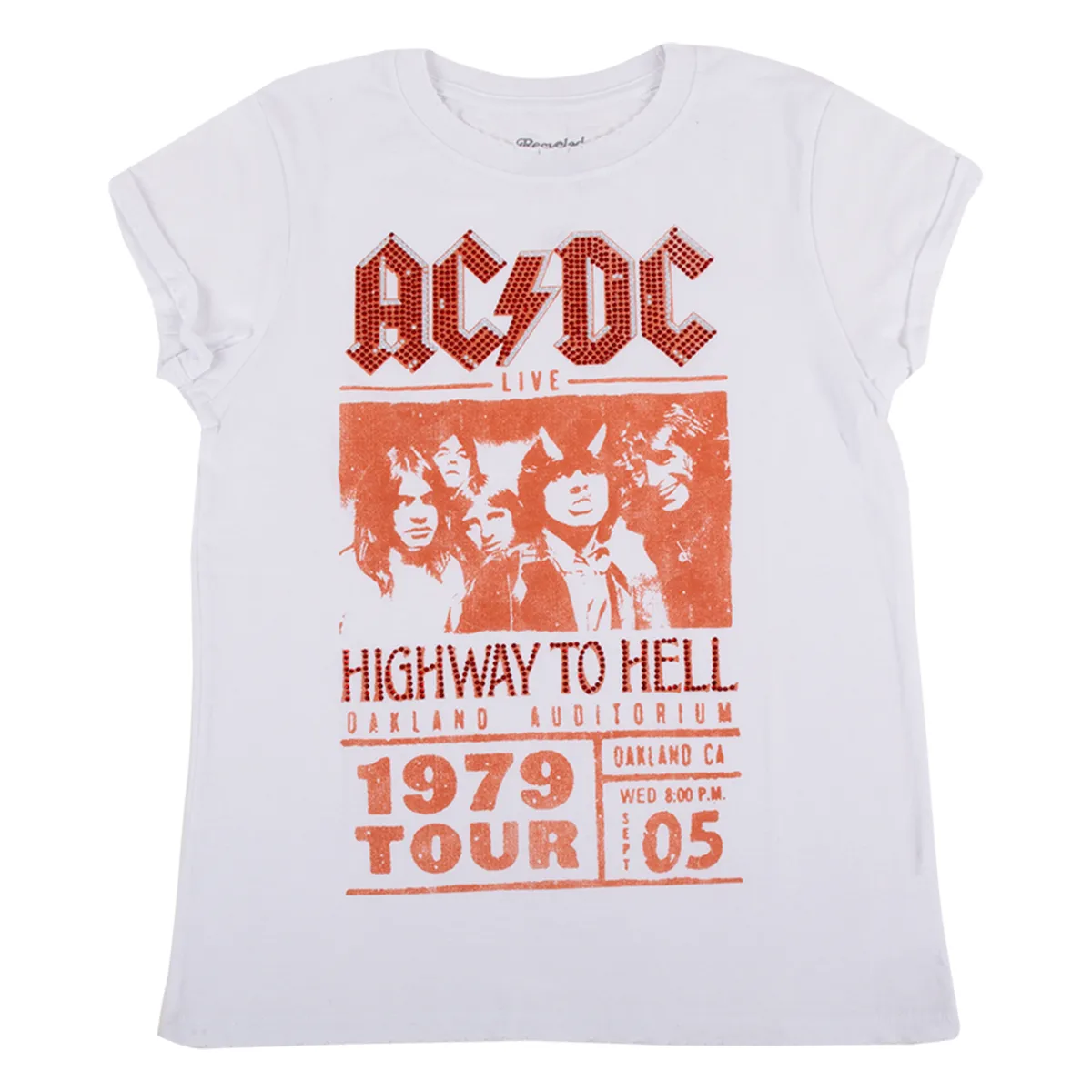 1979 Highway to Hell World Tour Crystal T-shirt