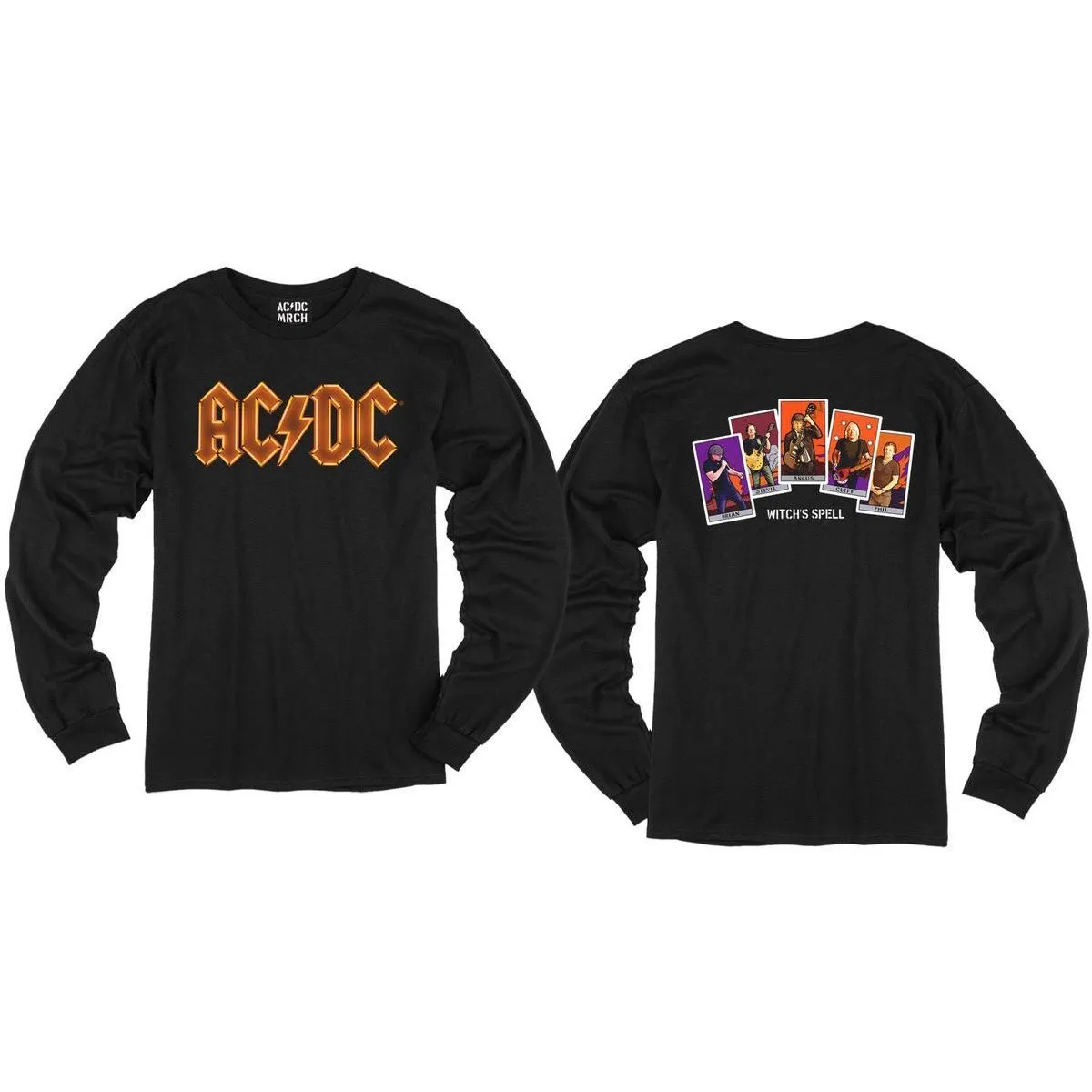 Witch's Spell Tarot Longsleeve T-shirt