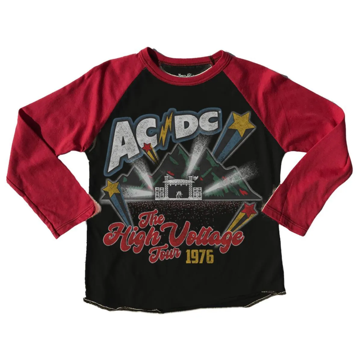 The High Voltage Tour Graphic Raglan Tee
