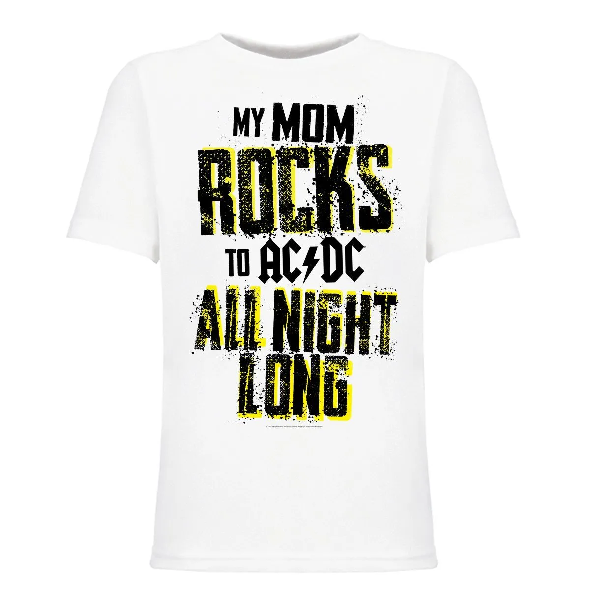 Mom Rocks All Night Long Youth Tee