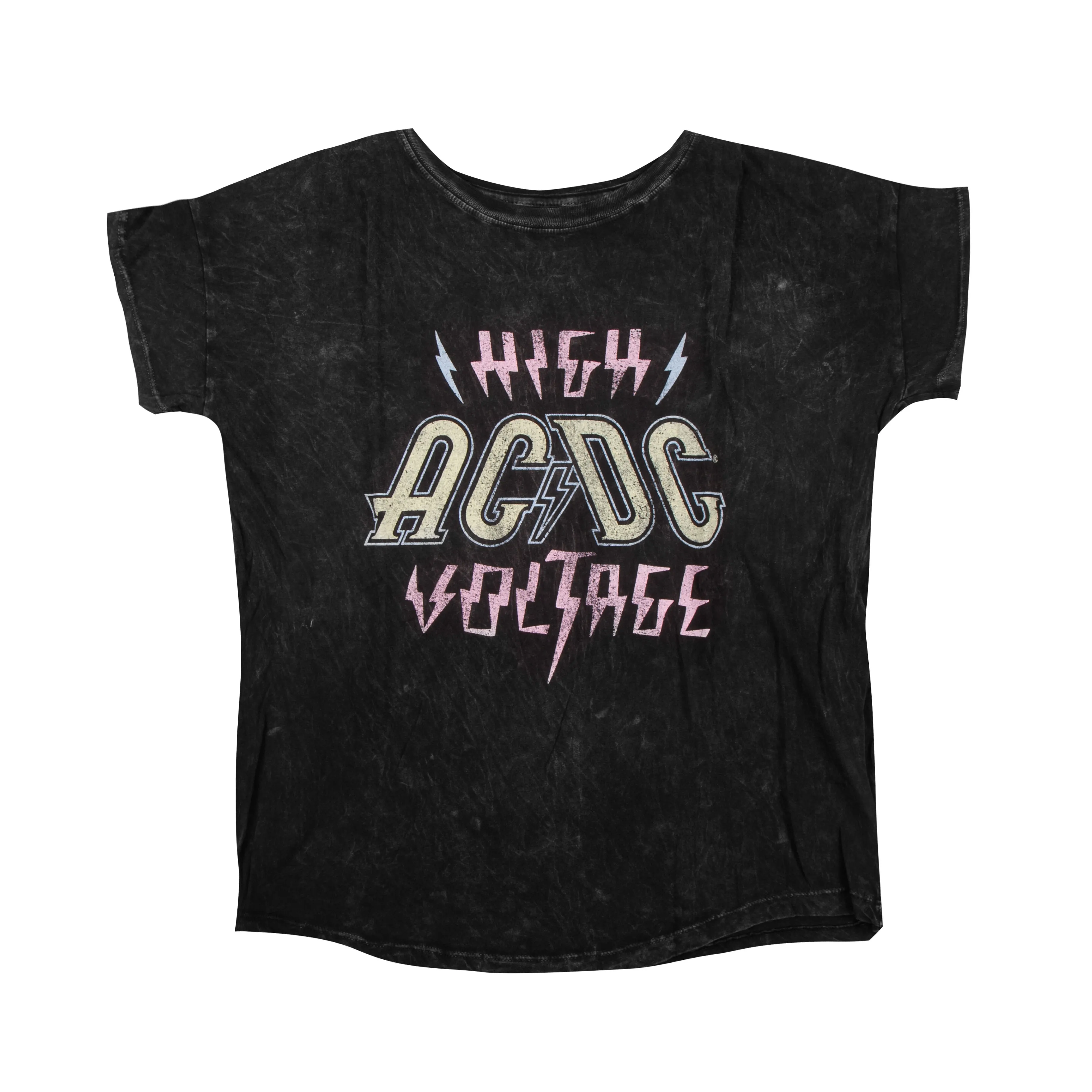 High Voltage Yellow/Pink Charcoal T-Shirt
