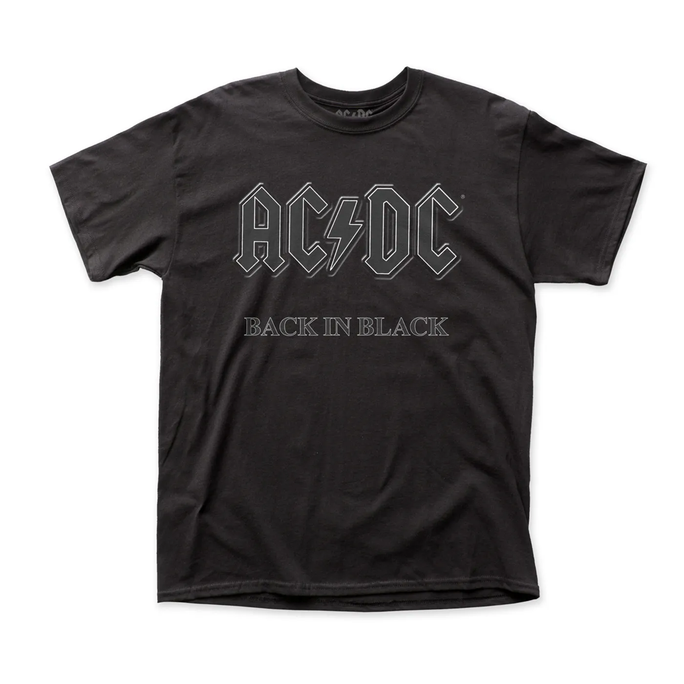 AC/DC Back In Black Outline T-Shirt