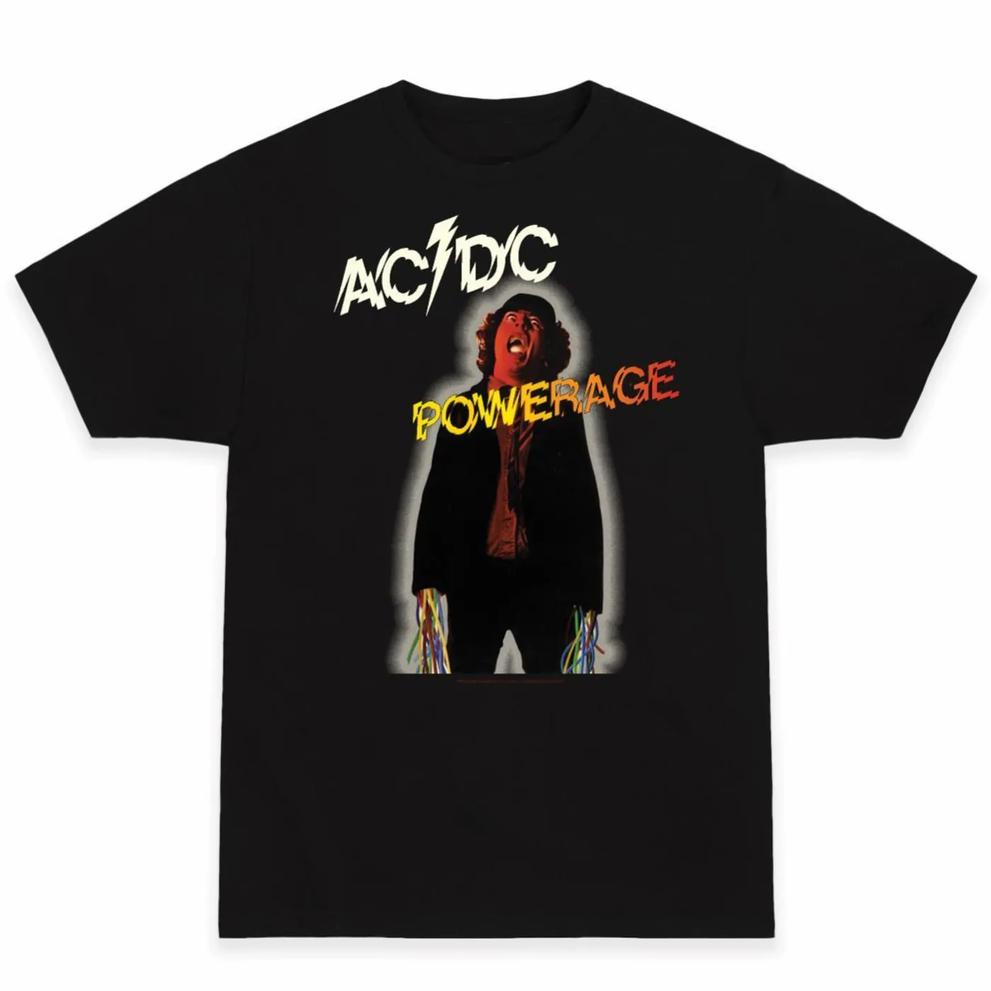 AC/DC Powerage Black T-Shirt
