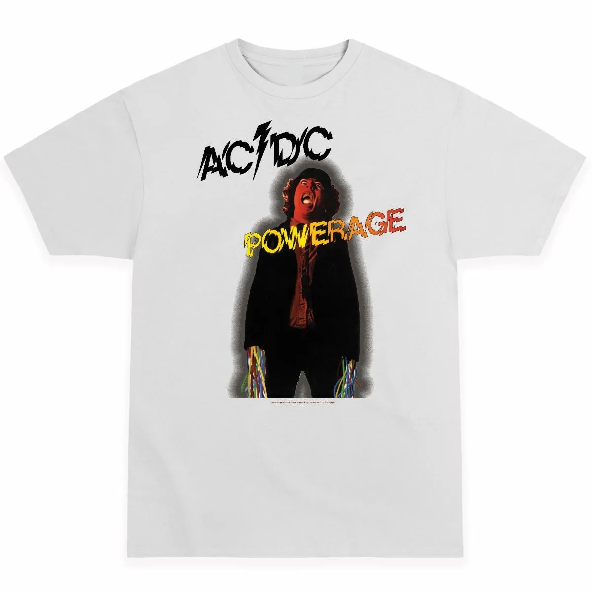 Powerage White T-Shirt