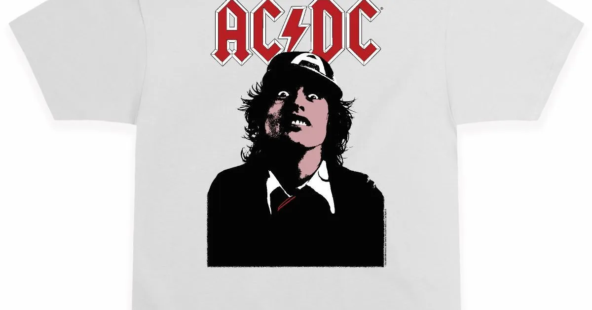 AC/DC TNT White T-Shirt