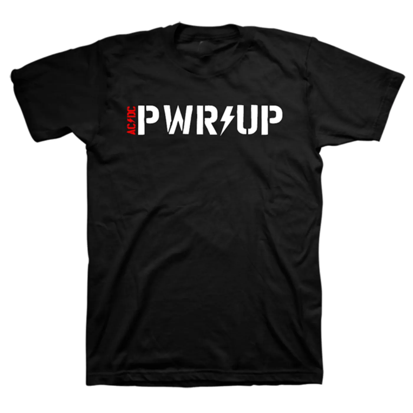 AC/DC Are You Ready? PWR UP 2025 Tour Dates B&W T-Shirt